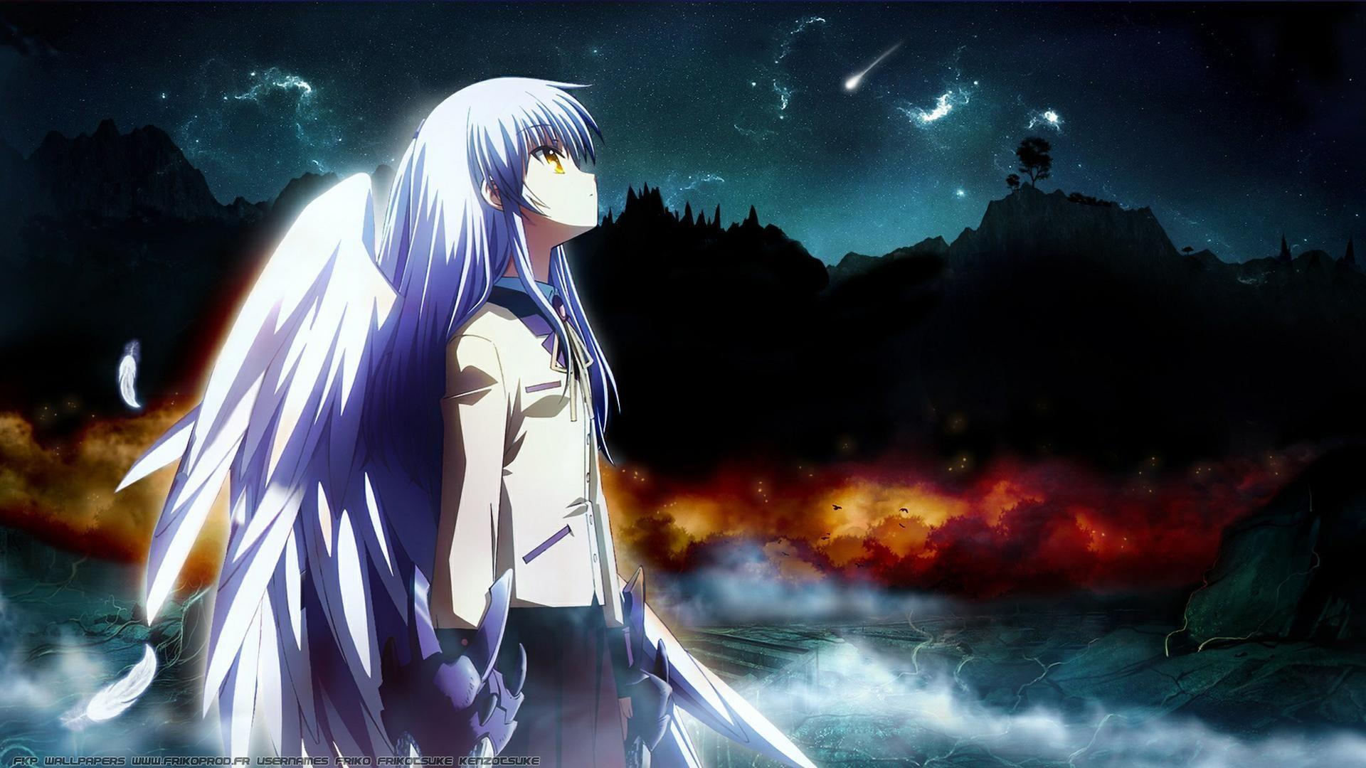 Anime Angel Beats Wallpapers Top Free Anime Angel Beats Backgrounds Wallpaperaccess