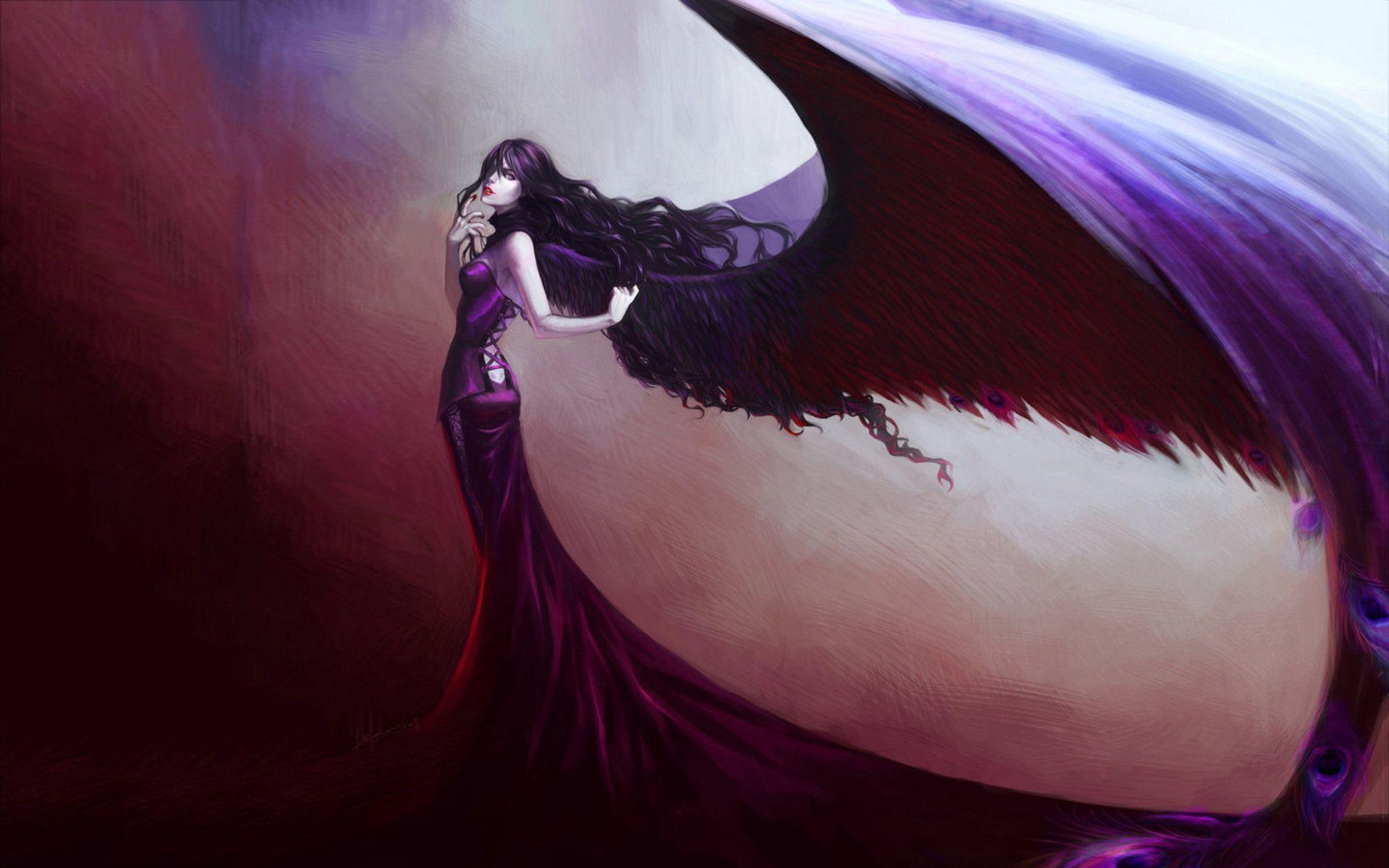 1920x1200 Anime Angel Wallpaper