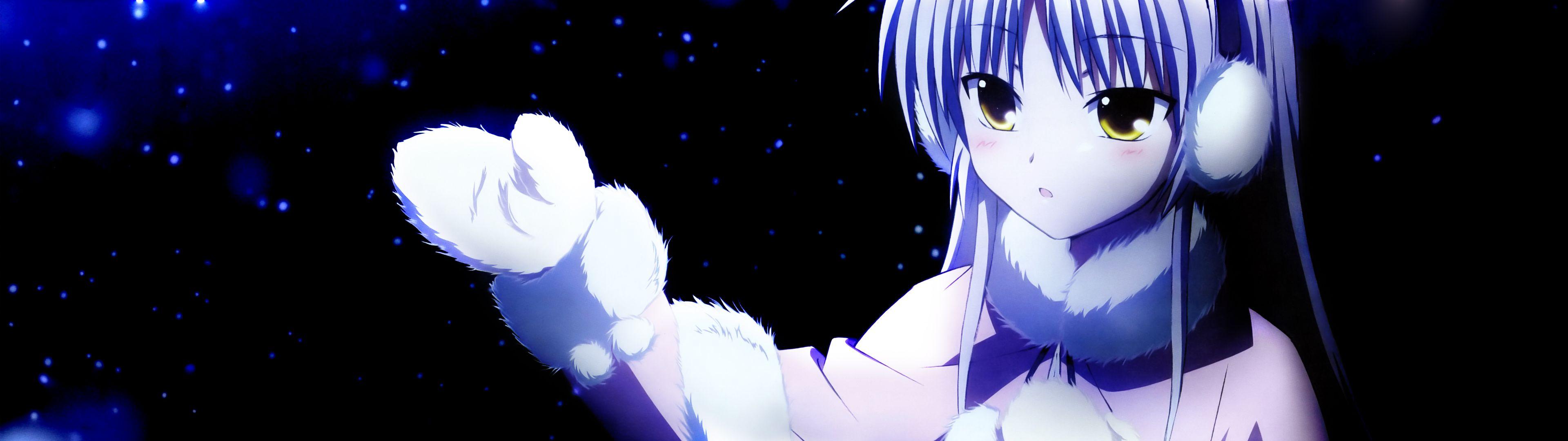 3840x1080 Anime Angel Beats Wallpaper:3840x1080