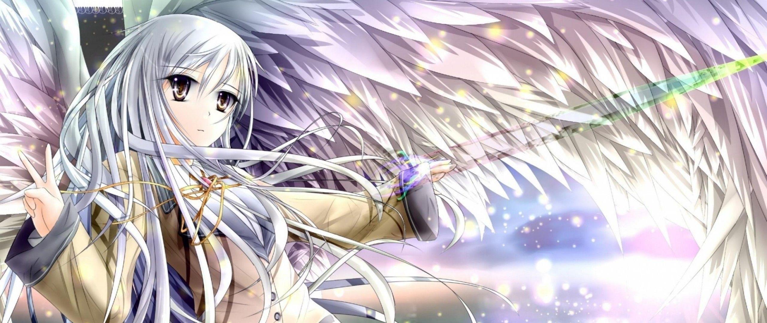 2560x1080 Download anime, Angel Beats Dual Wide display 1080p wallpaper 2560x1080