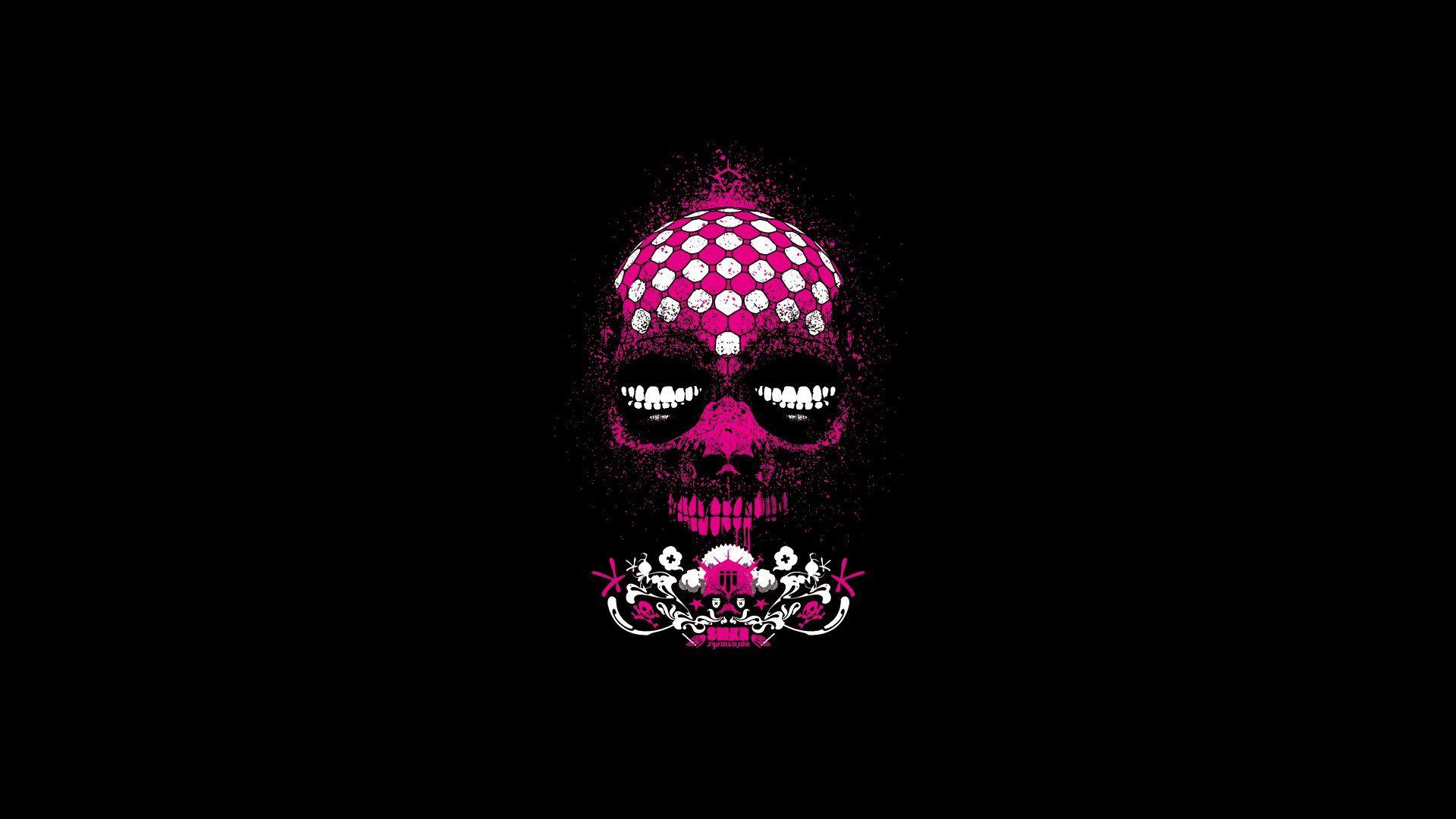 Pink Skull Wallpapers Top Free Pink Skull Backgrounds WallpaperAccess