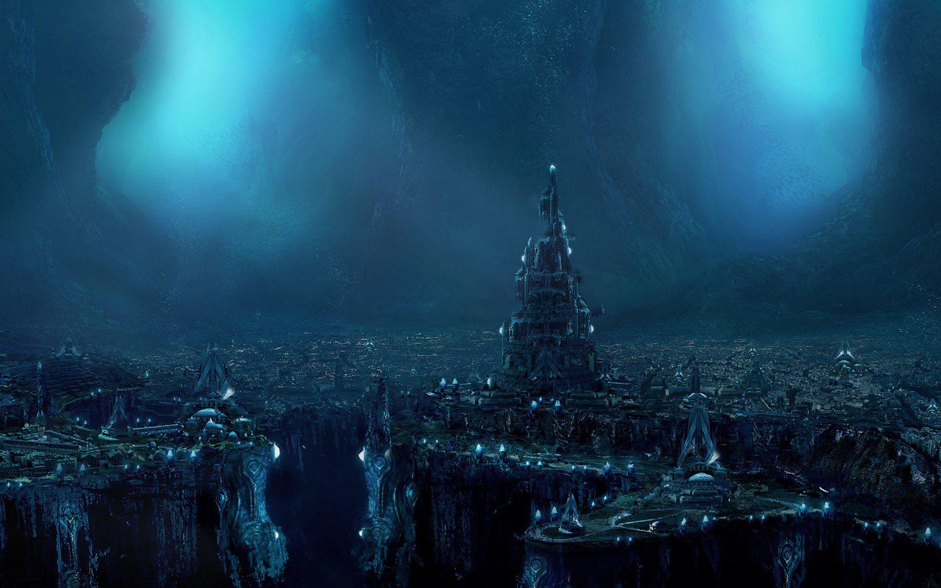 1920x1200 Fantasy City. Free Desktop Wallpaper for Widescreen, HD and Mobile