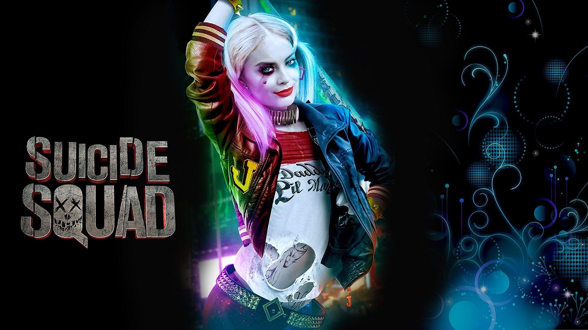 1920x1080 Cute Margot Robbie Harley Quinn Wallpaper 05533 Src HD Wallpaper