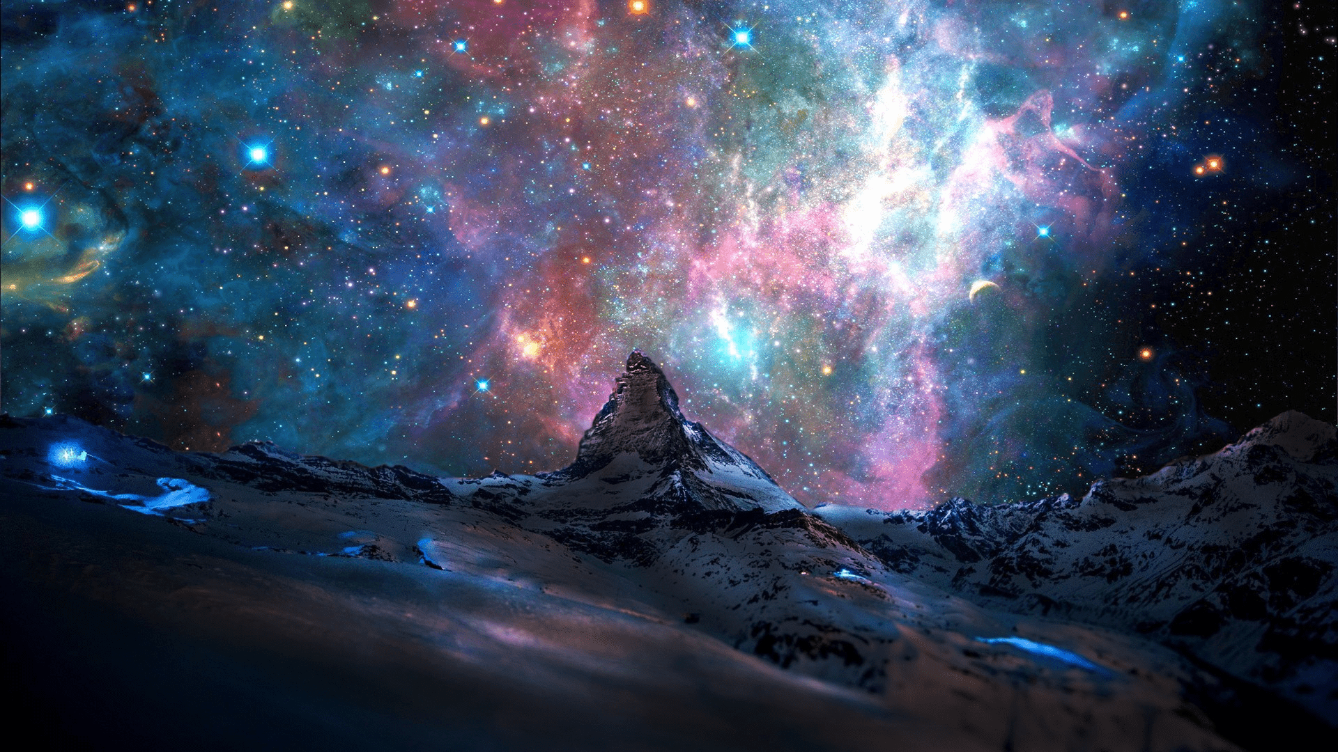 1920x1080 Trippy Space Wallpaper HD HD Wallpaper