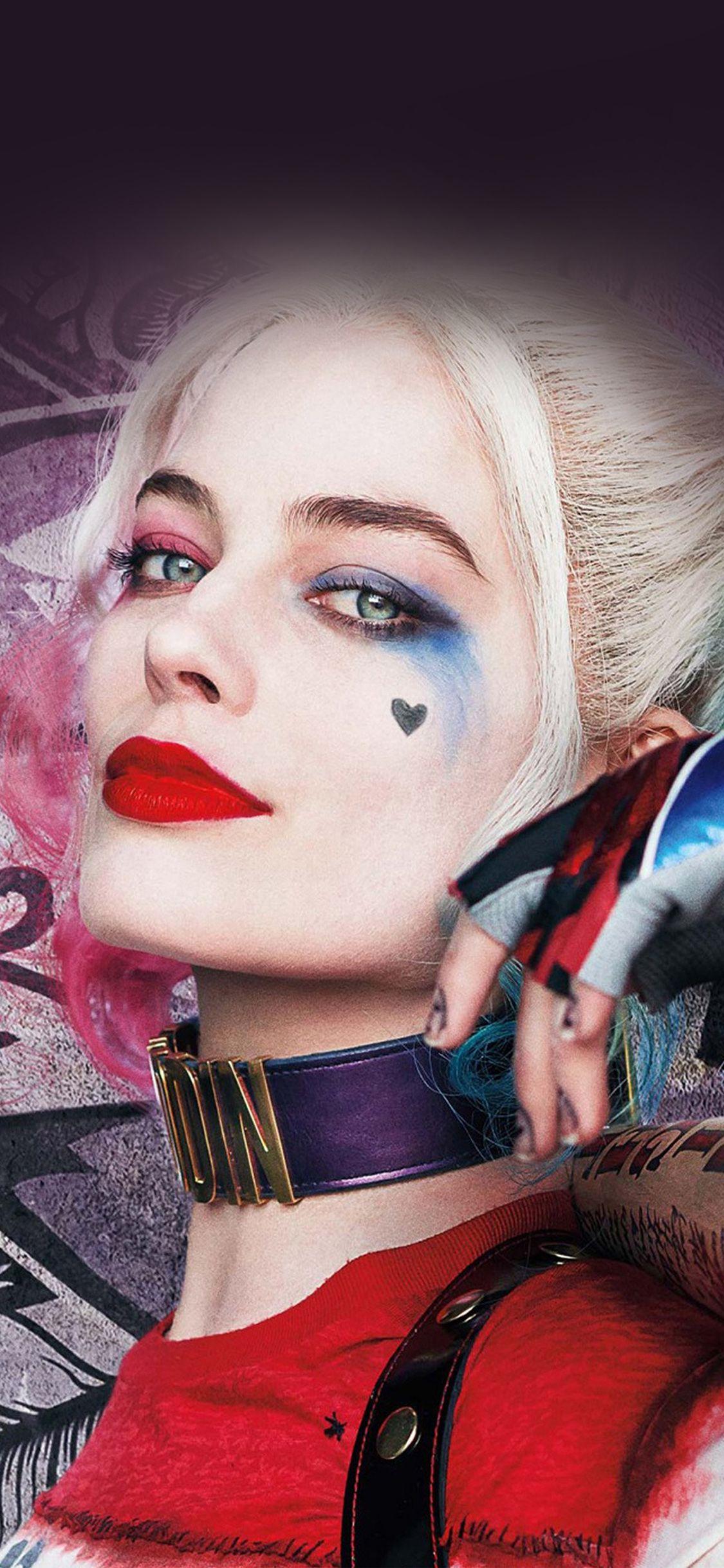 1125x2436 Harley Quinn Hero Girl Joker Suicide Squad Wallpaper