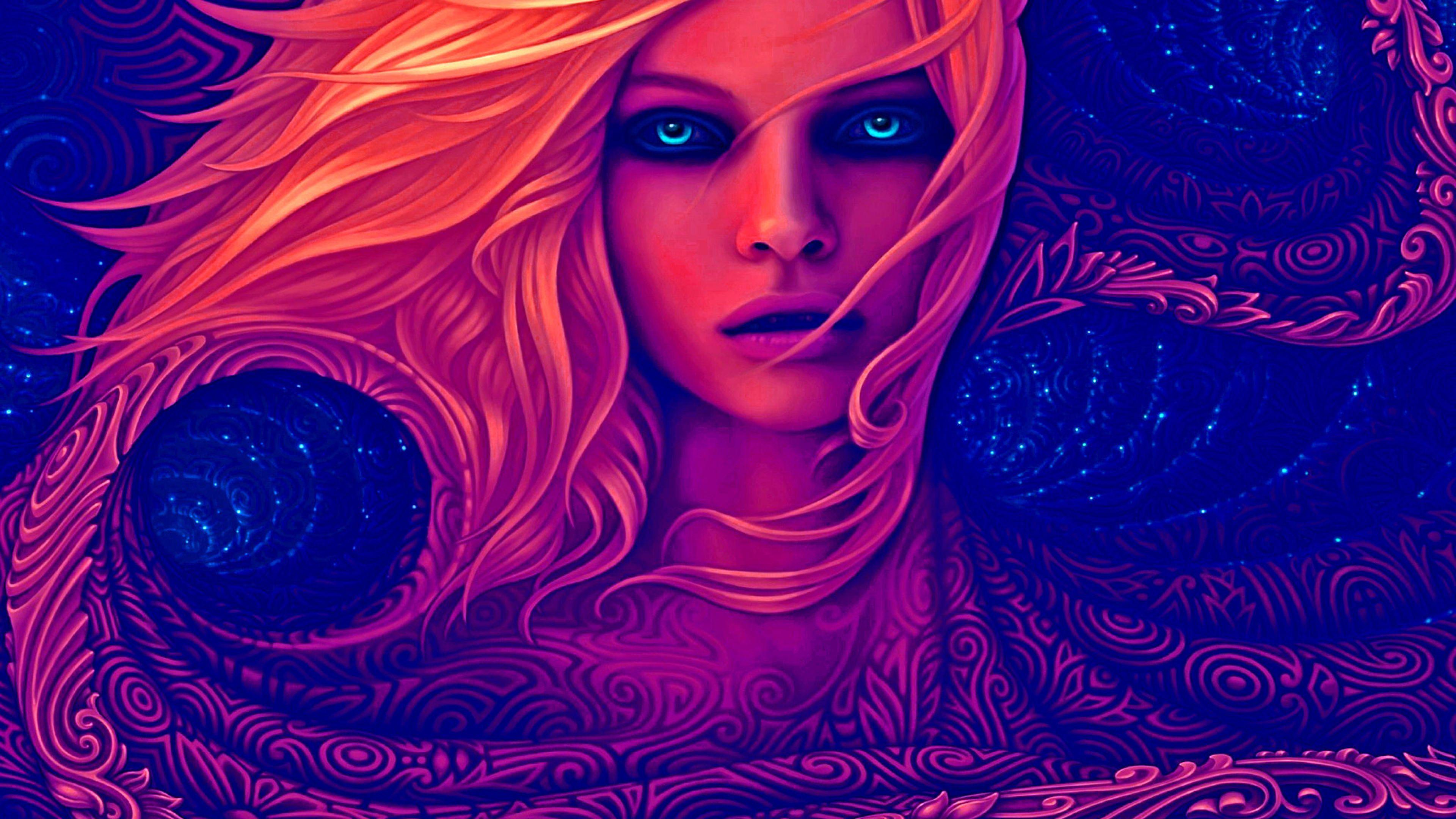 3840x2160 Fantasy Girl Artwork 4K Wallpaper, HD Fantasy 4K Wallpaper, Image, Photo and Background