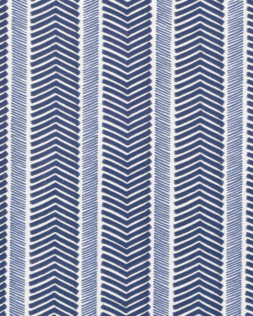 819x1024 Habitually Chic® Get the Look of Halcyon House. Herringbone wallpaper, Halcyon house, Navy wallpaper