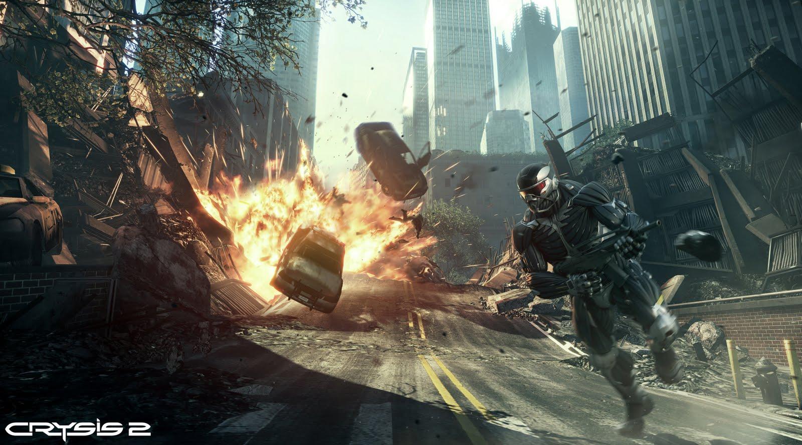 1600x888 Wallpaper City: Crysis 2 Game High Definition Computer Wallpaper
