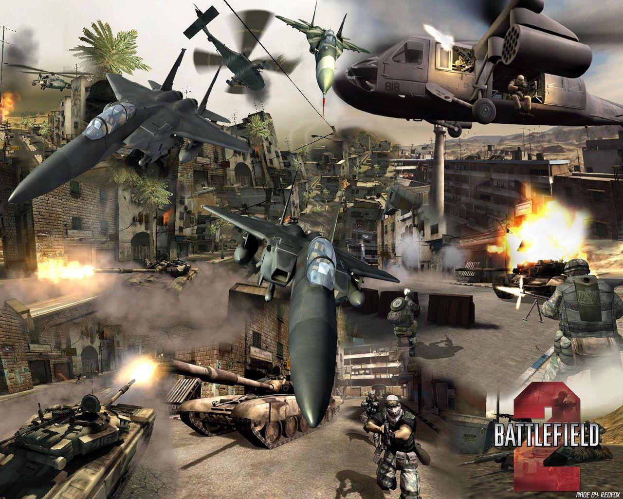 1280x1024 Battlefield Battlefield 2 Games