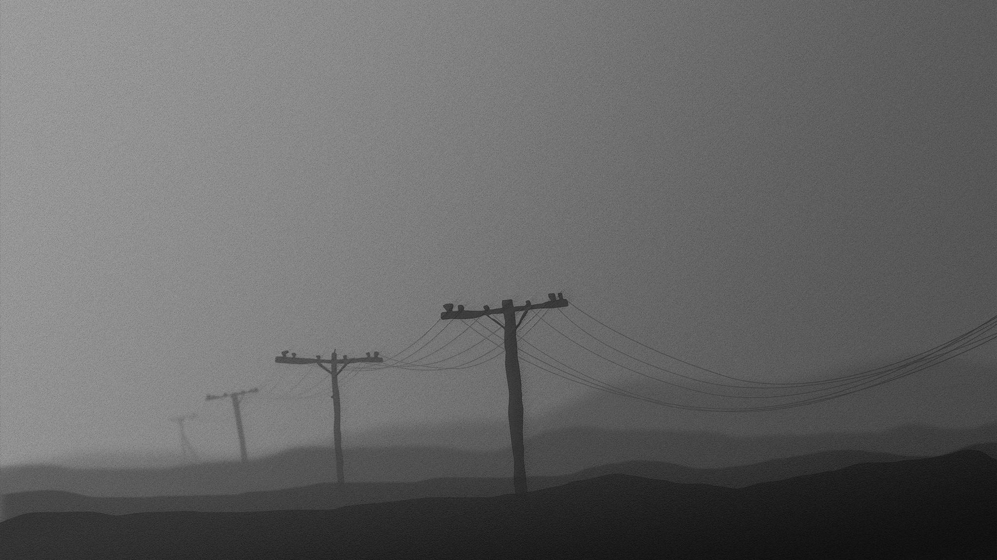 2048x1152 Dark grey bleak minimal (2048x1152). HD Wallpaper in 2048x1152