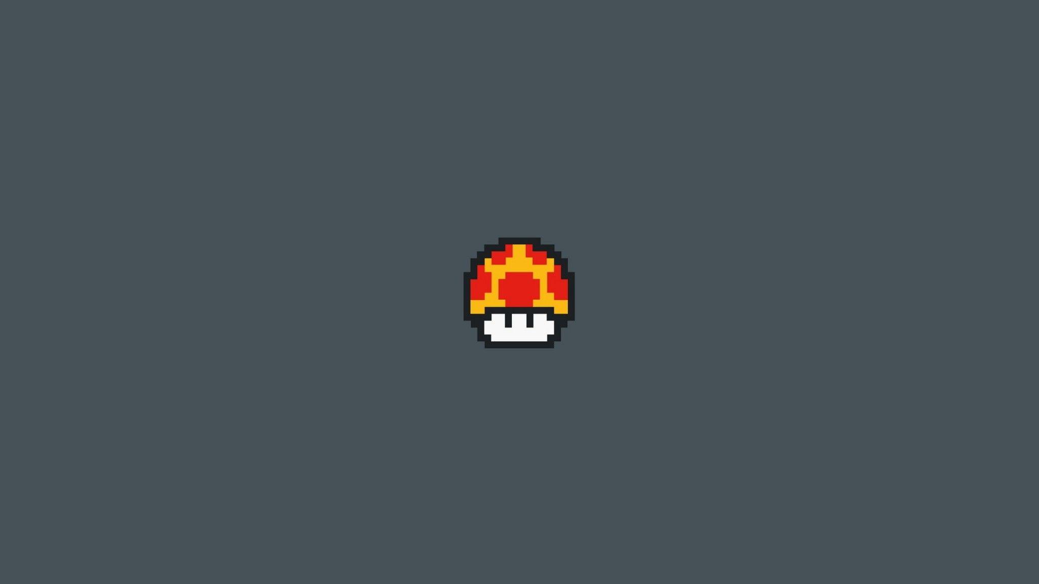 2048x1152 2048x1152 Wallpaper mario, spots, game, minimalism. Gaming wallpaper, 2048x1152 wallpaper, Wallpaper