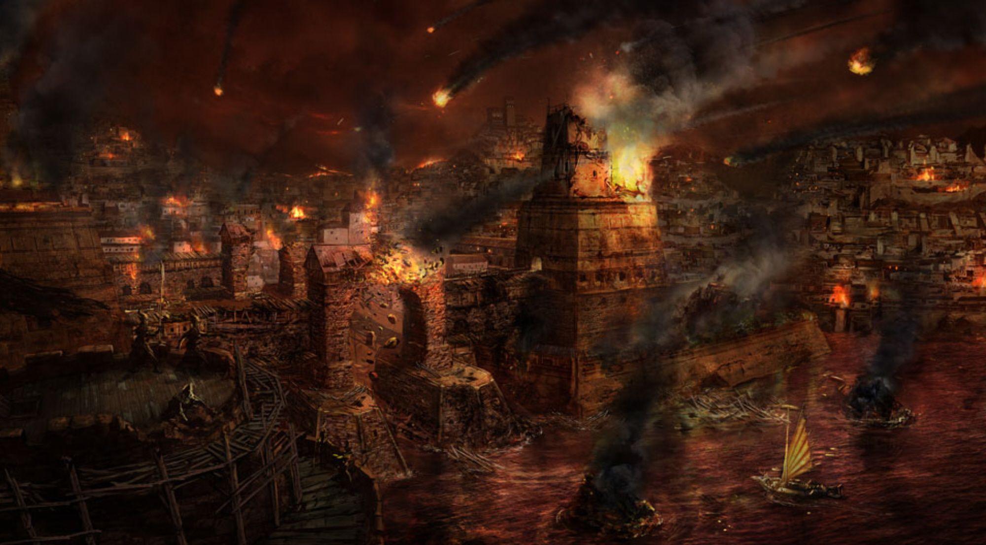 2000x1106 Hunted The Demon's Forge wallpaper