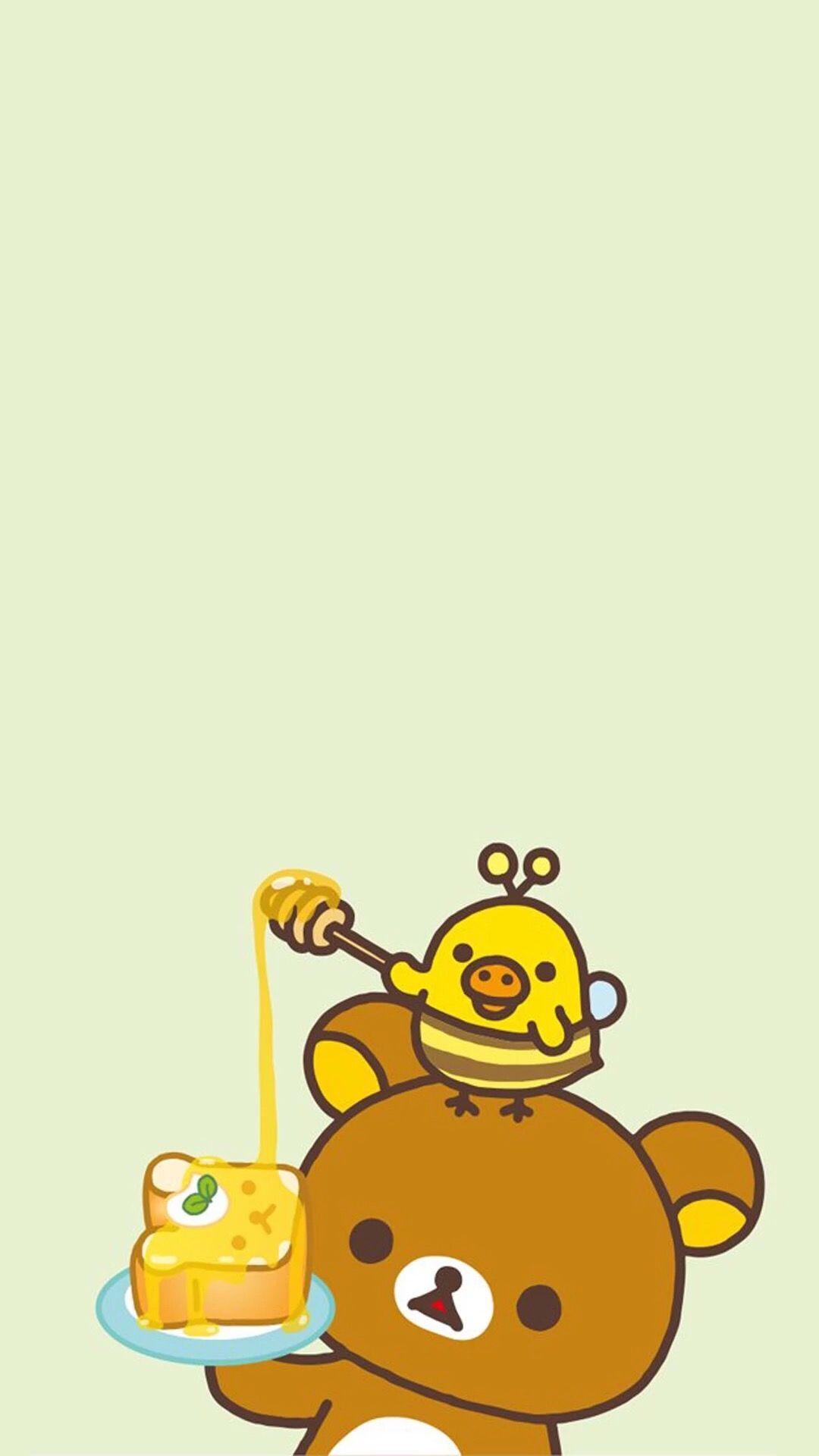 1080x1920 Rilakkuma. Rilakkuma wallpaper, Rilakuma wallpaper, Kawaii wallpaper