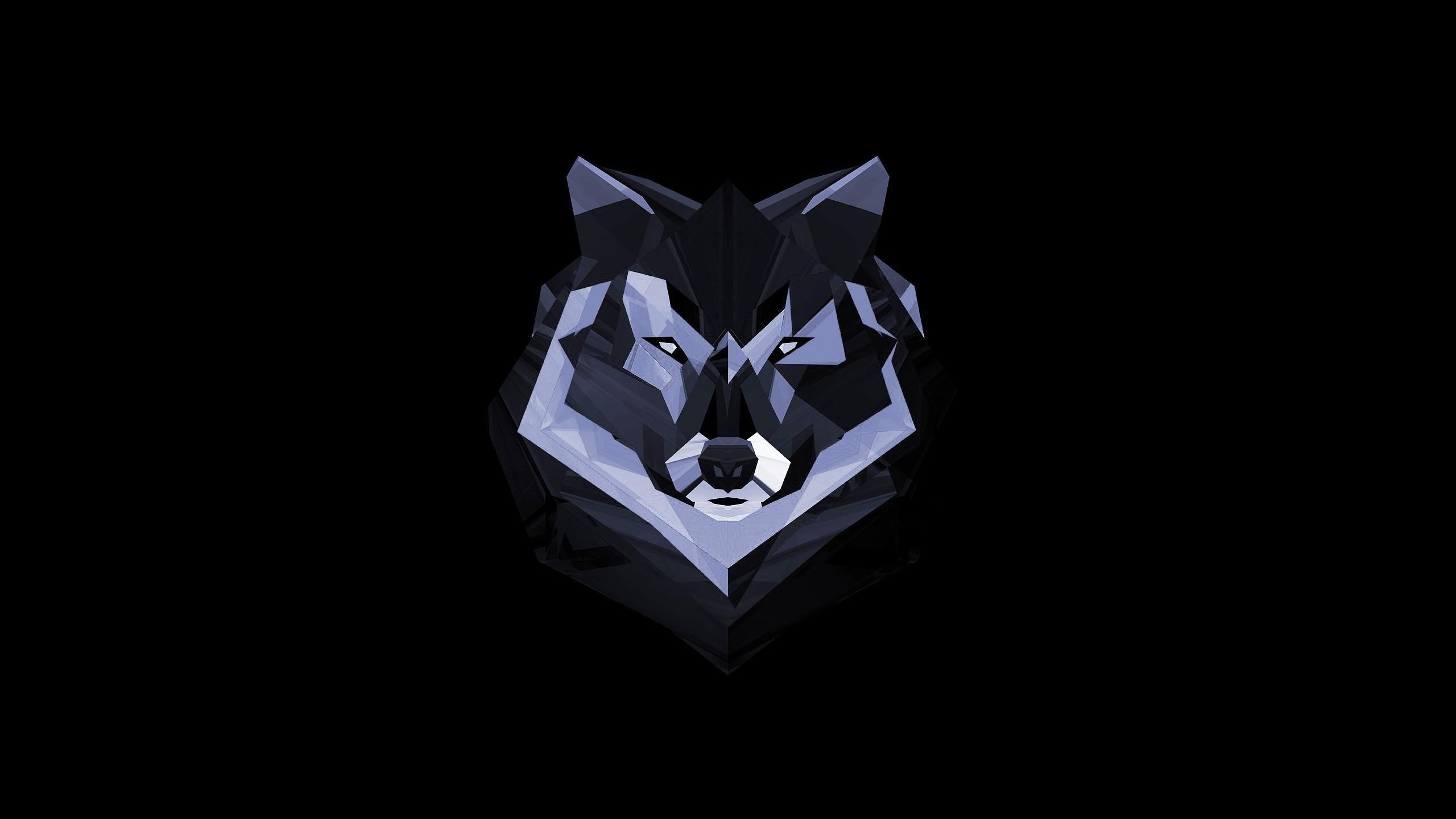2560x1440 Digital Art Wolf Wallpaperx1440