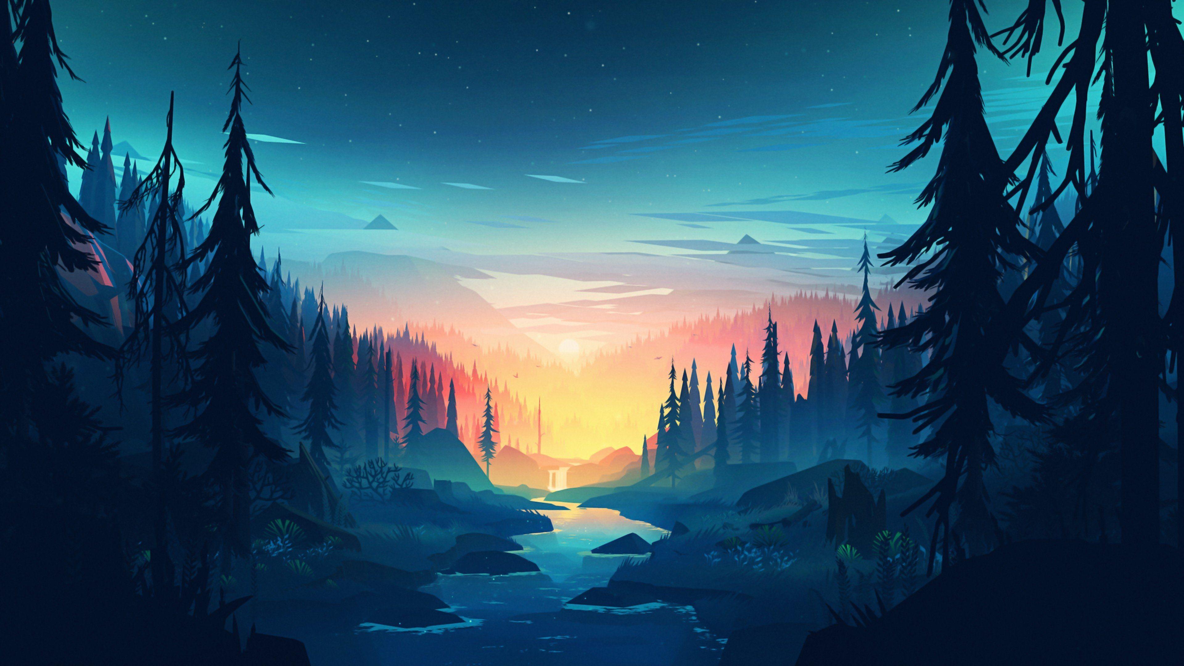 3840x2160 Minimalist 4k Wallpaper
