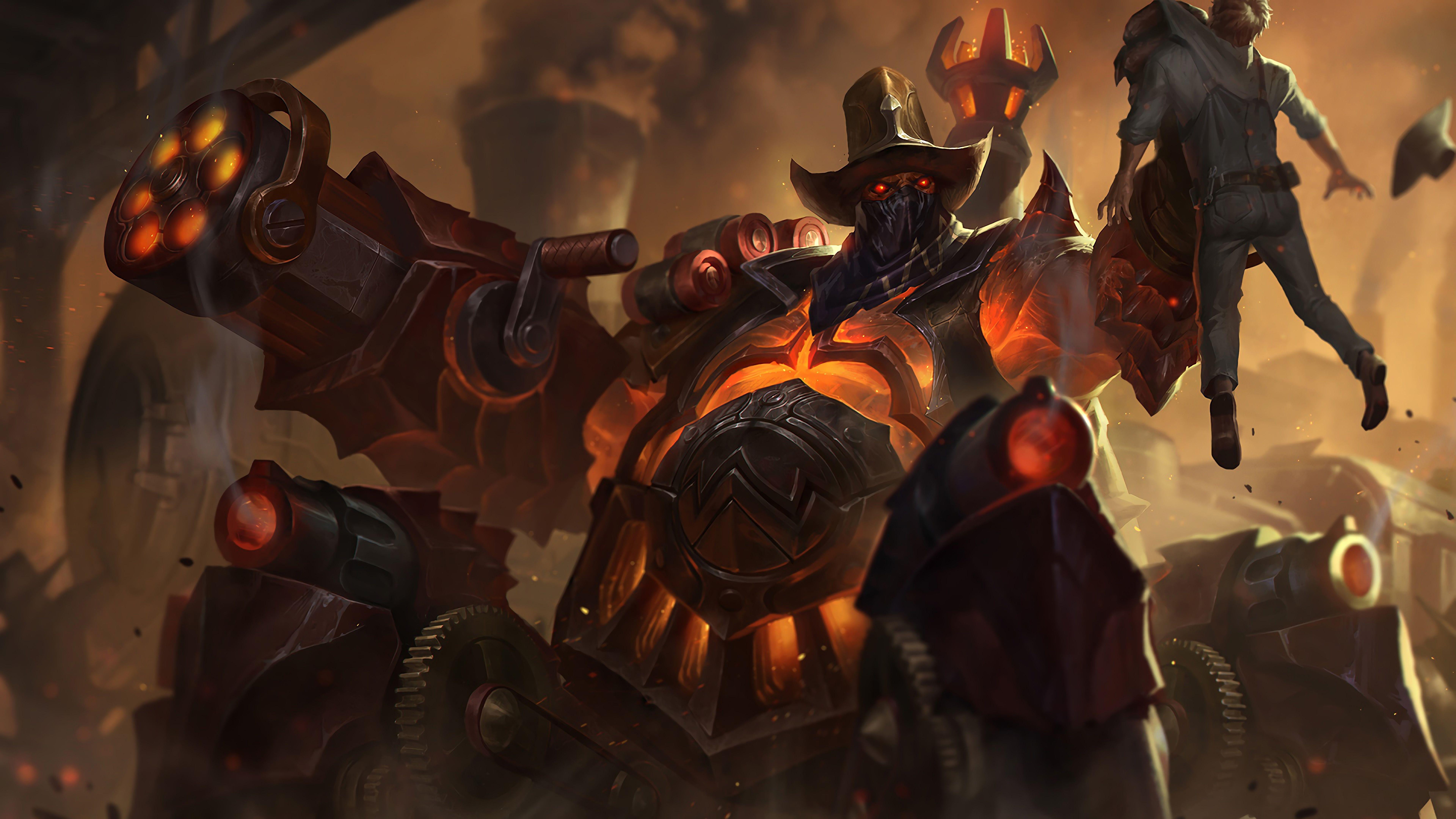 7680x4320 Urgot 4K 8K HD League of Legends Wallpaper