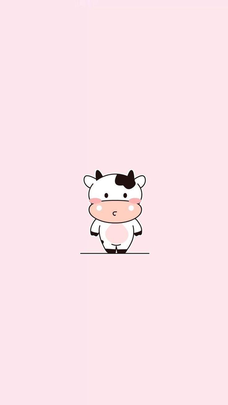Cute Cartoon Cow Wallpapers - Top Free Cute Cartoon Cow Backgrounds -  WallpaperAccess