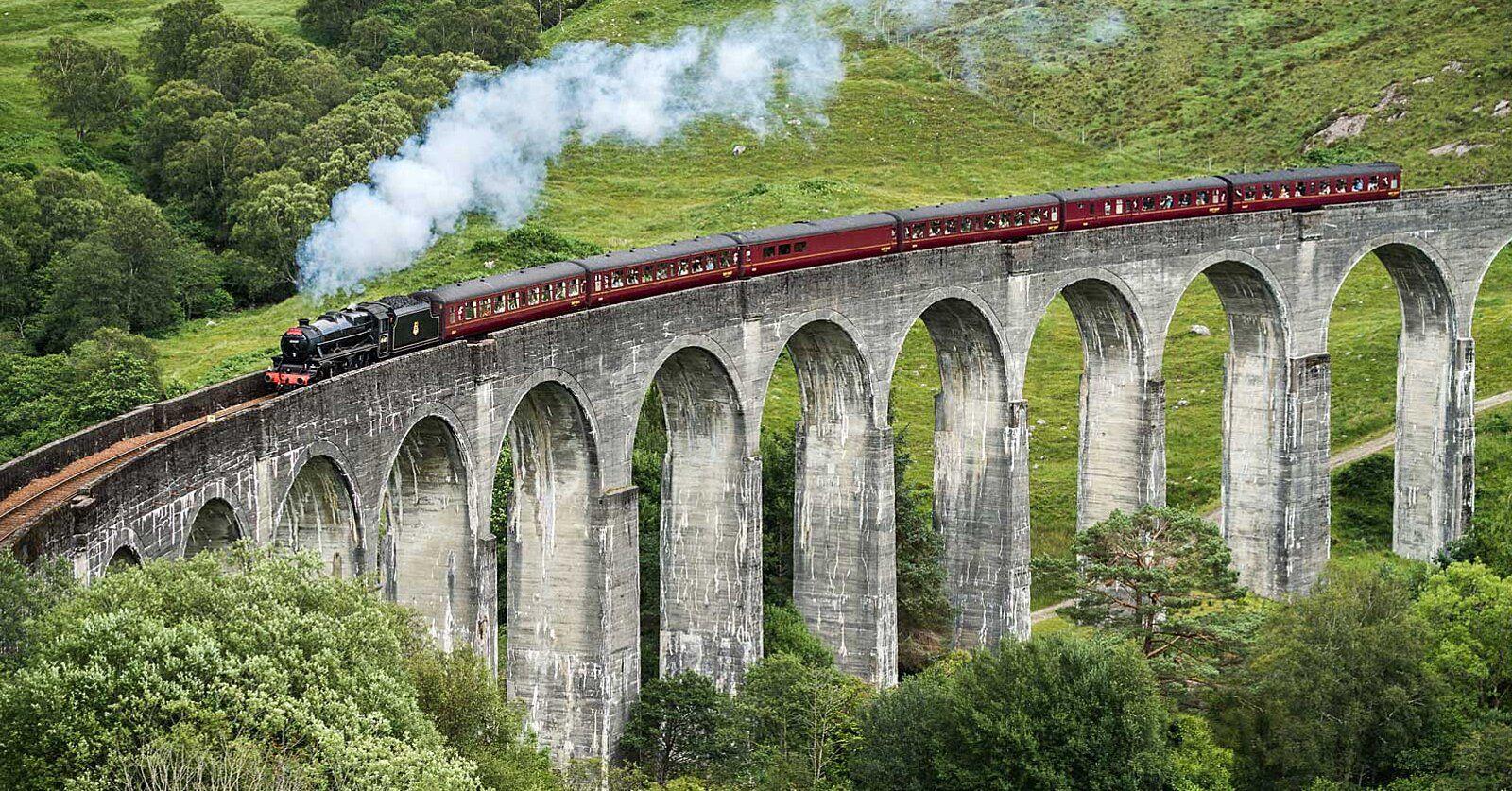 1600x837 Harry Potter Fans Can Tour The Scottish Countryside On A Real Life Hogwarts Express. Travel + Leisure