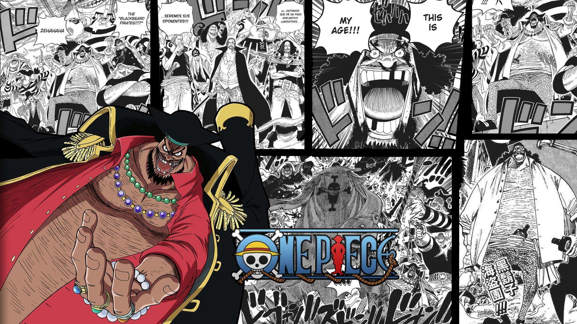 1920x1080 Anime One Piece Marshall D. Teach Wallpaper. Wallpaper background, Graffiti, Anime