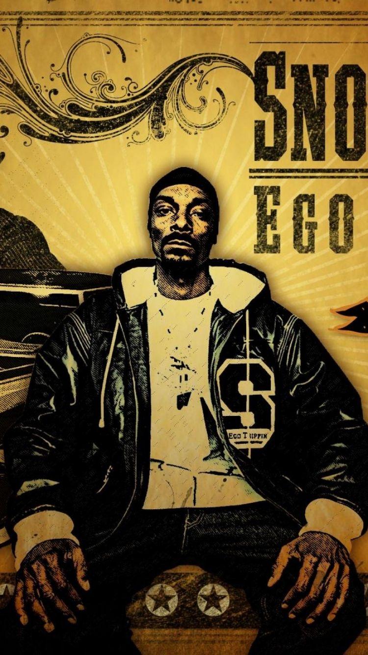 750x1334 ScreenBeauty. Snoop Dogg, Afro American, Rapper