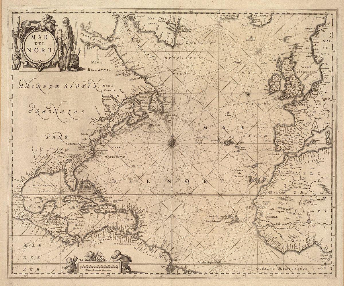 1200x1000 Sea Chart Wallpaper Old Nautical Map 120 Wallpaper Map Of Atlantic Ocean