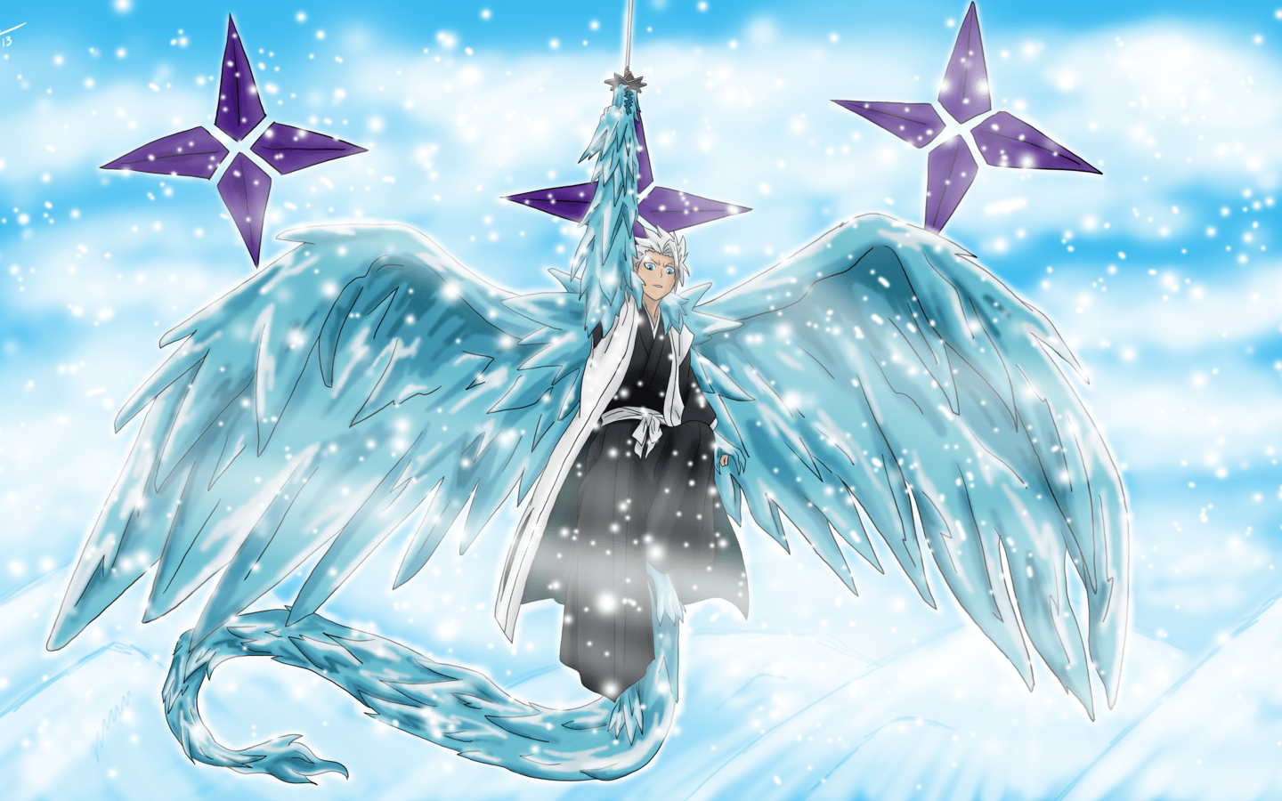 1440x900 Free download Hitsugaya Toshiro Bankai by SilverDrawing88 [1600x900] for your Desktop, Mobile & Tablet. Explore Bleach Toshiro Hitsugaya Wallpaper. Bleach Toshiro Hitsugaya Wallpaper, Toshiro Hitsugaya Wallpaper, Hitsugaya Wallpaper