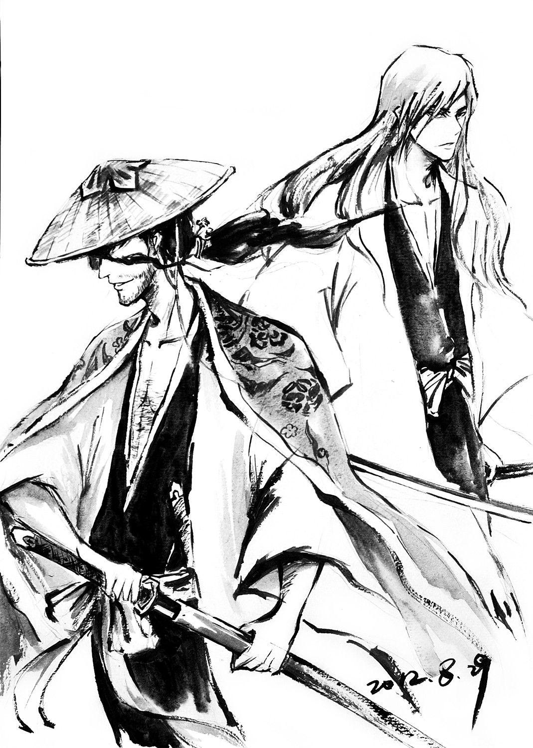 1069x1500 Kyouraku Shunsui, Mobile Wallpaper Anime Image Board