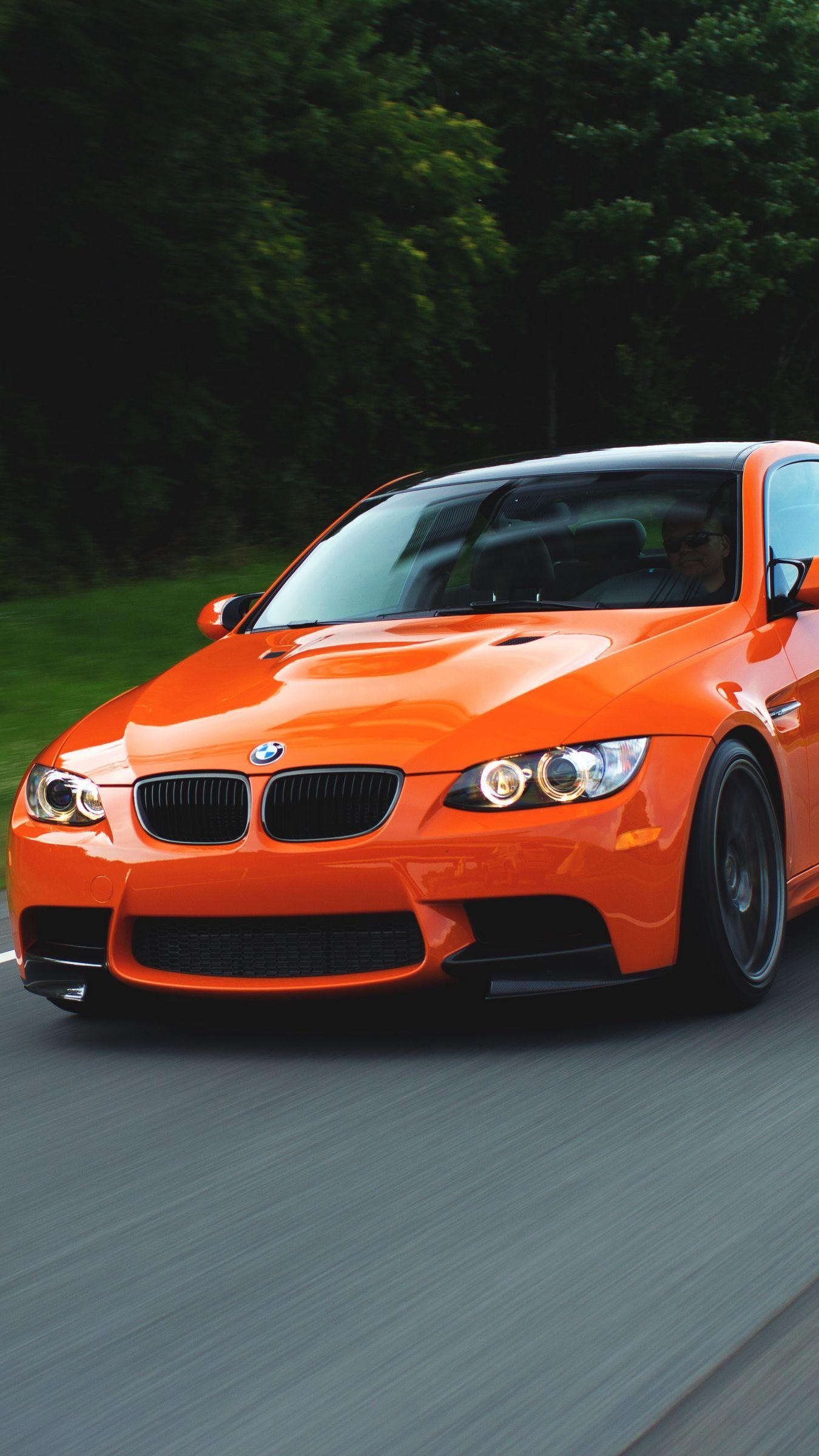 1350x2400 Download wallpaper 1350x2400 orange, e speed, bmw, m3 iphone 8+/7+/6s+/for parallax HD background
