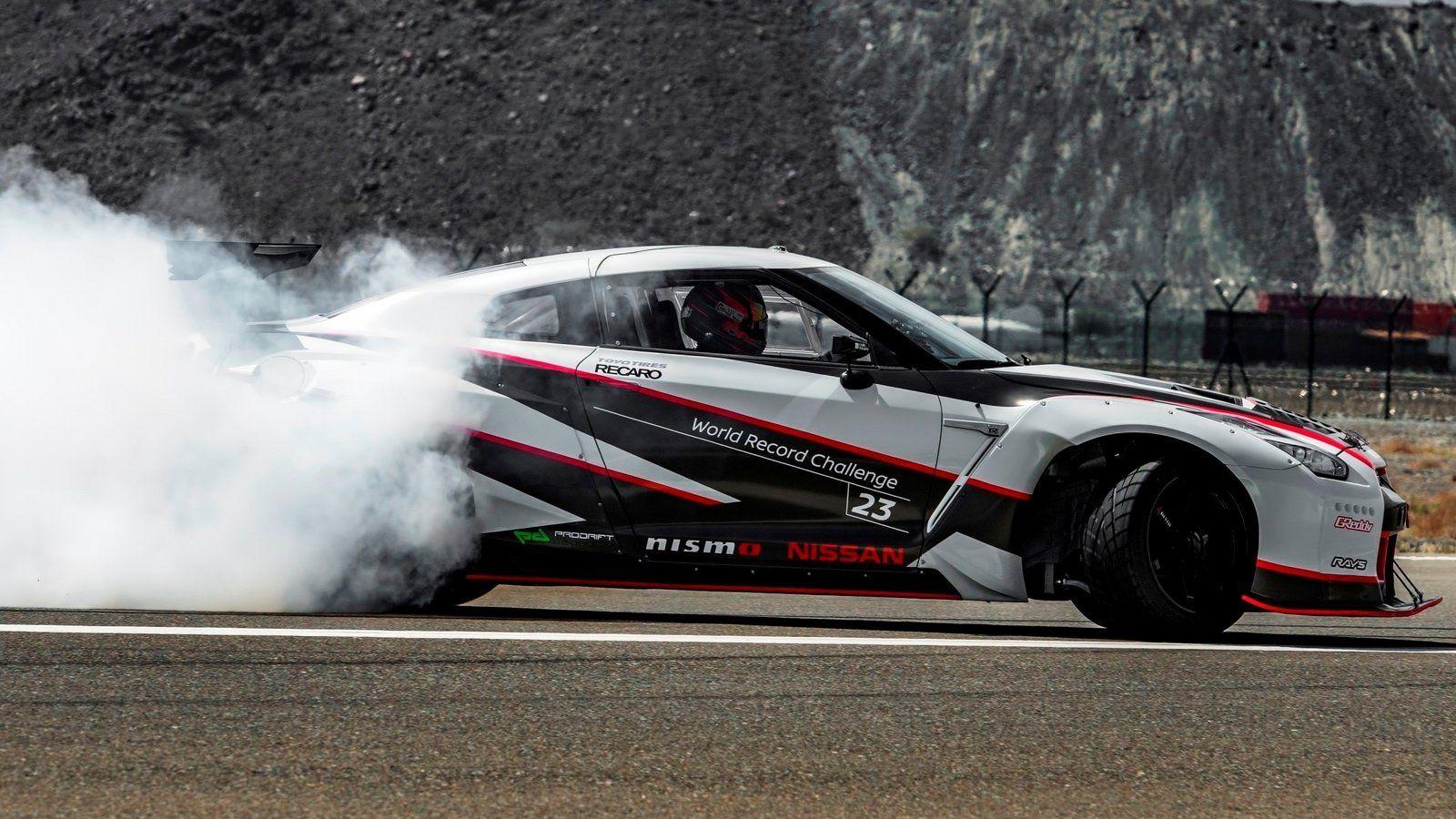 1600x900 Nissan GT R Sets World Record For Fastest Drift Picture, Photo, Wallpaper And Video