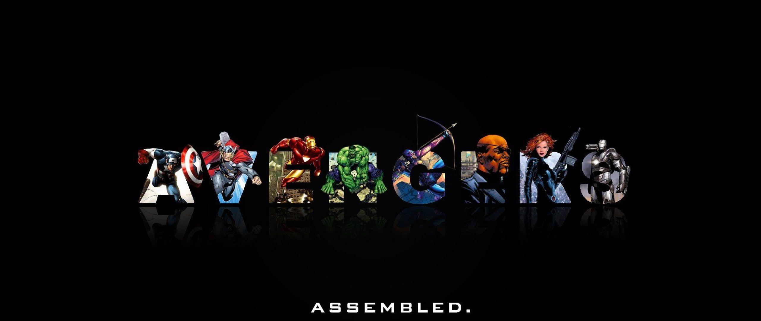 2560x1080 The Avengers Wallpaper. The Avengers Wallpaper, Avengers Movie Wallpaper and Avengers Cartoon Wallpaper