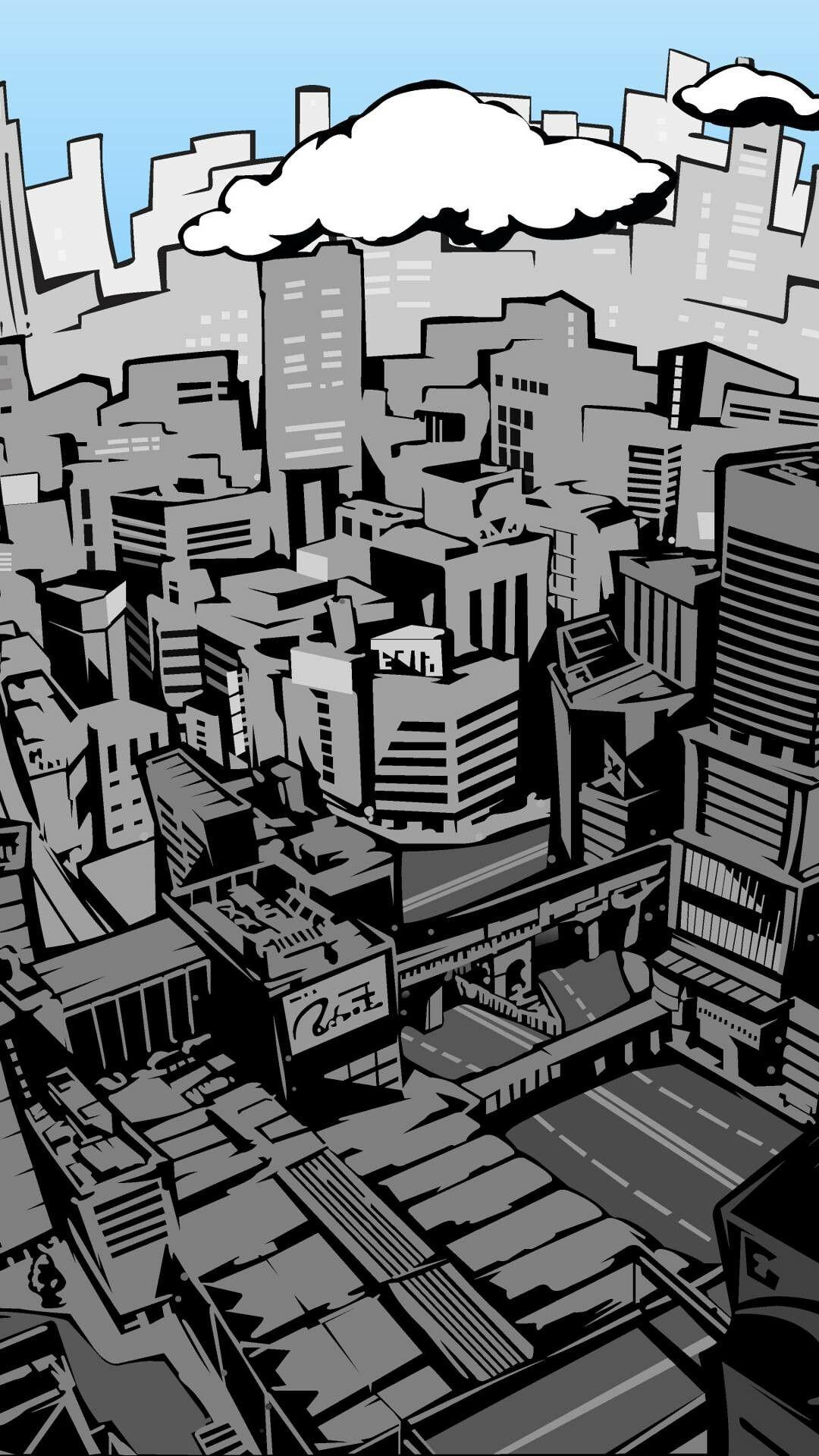1080x1920 Building city