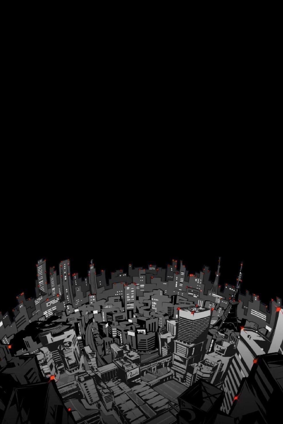 988x1481 Persona 5 Background Heres A iPhone Background Thats 5 City Wallpaper Hd, Download Wallpaper