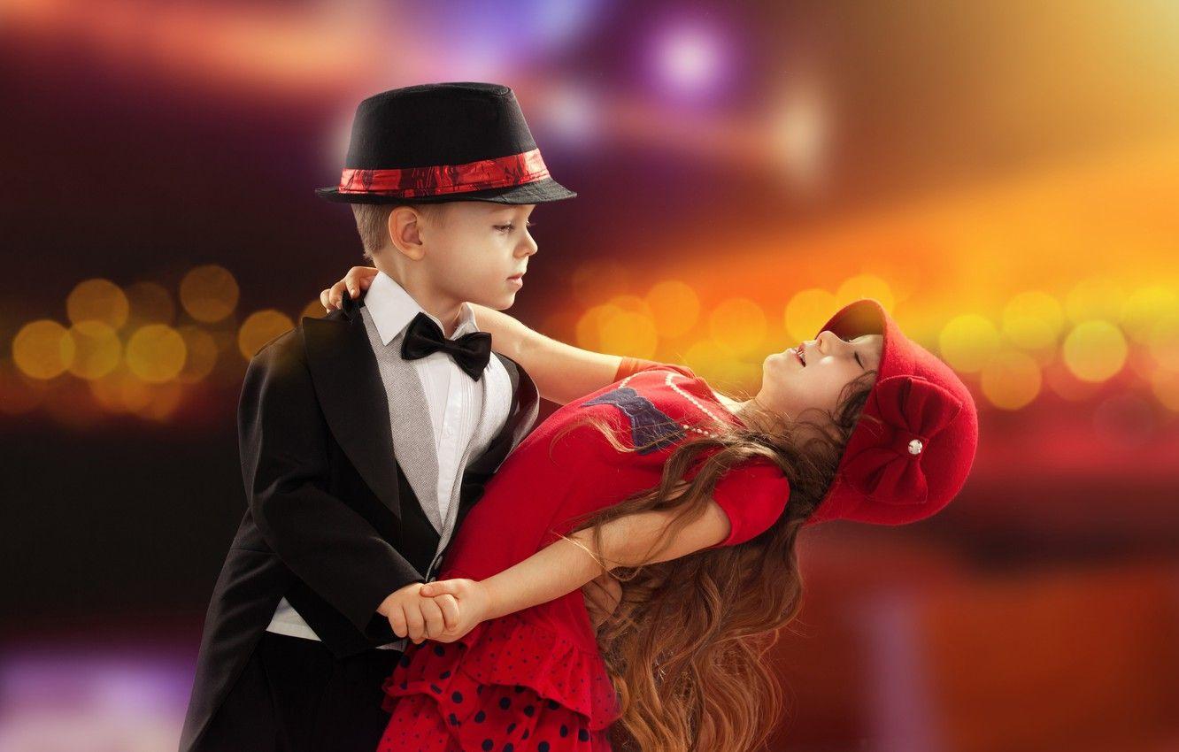 1332x850 Wallpaper love, childhood, romance, child, dance, boy, pair, girl, love, Valentine's day, boy, couple, dance, Valentine's Day, child, romance image for desktop, section настроения