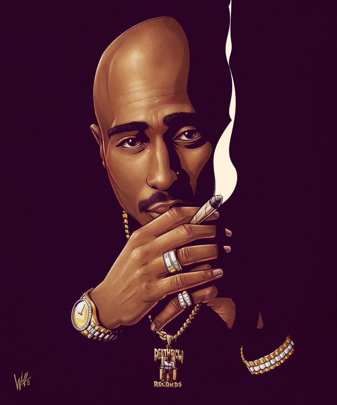 Tupac Art Wallpapers - Top Free Tupac Art Backgrounds - WallpaperAccess