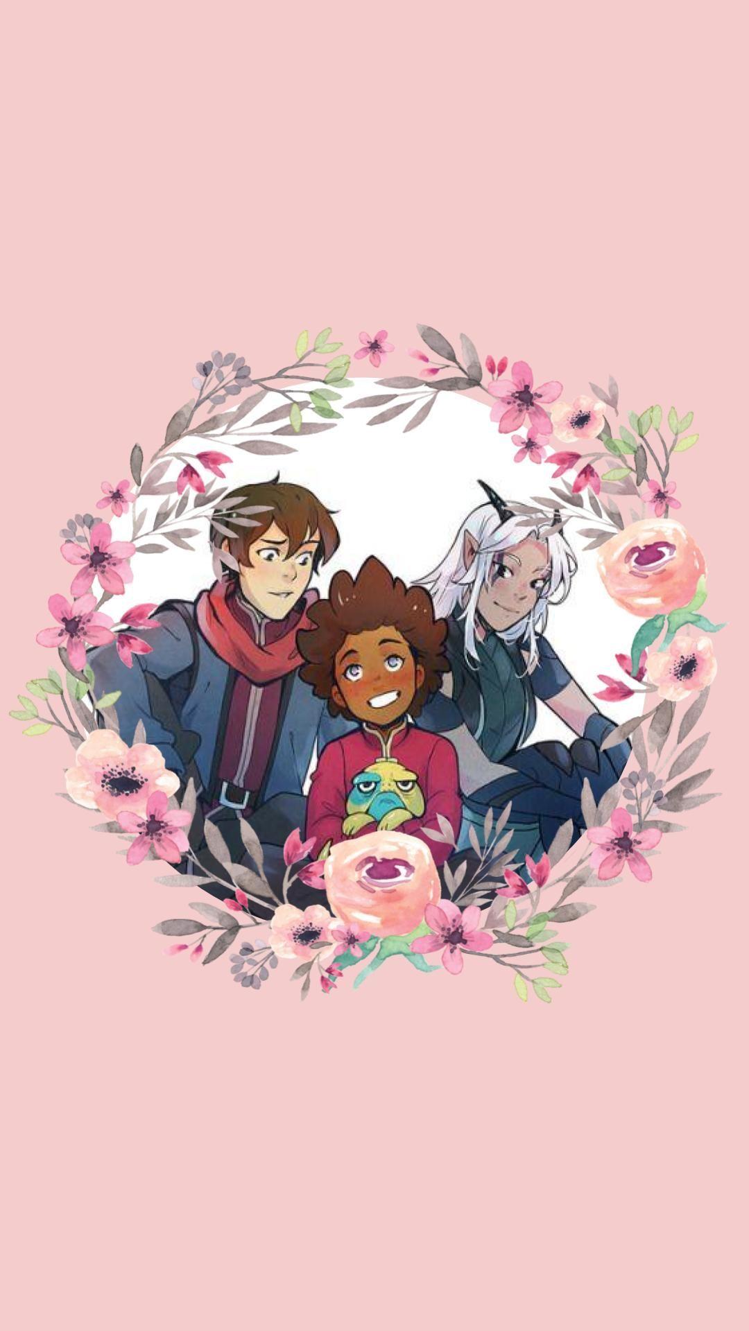 1080x1920 Dragon Prince Phone Background. Anime, Cute wallpaper, The dragon prince book