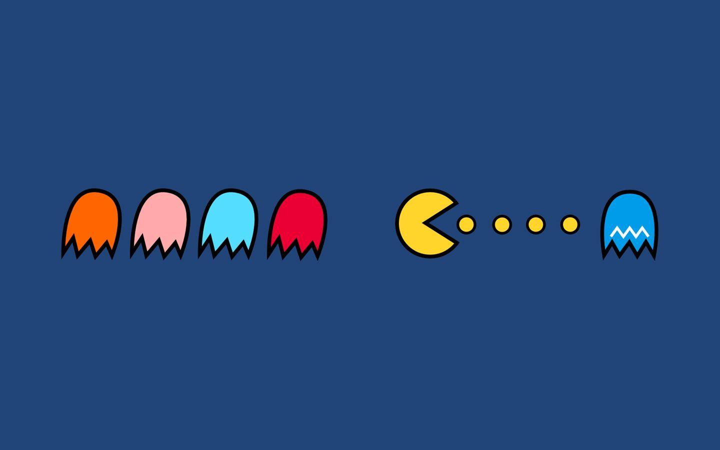 1440x900 picture of pacman Desktop Wallpaperk HD