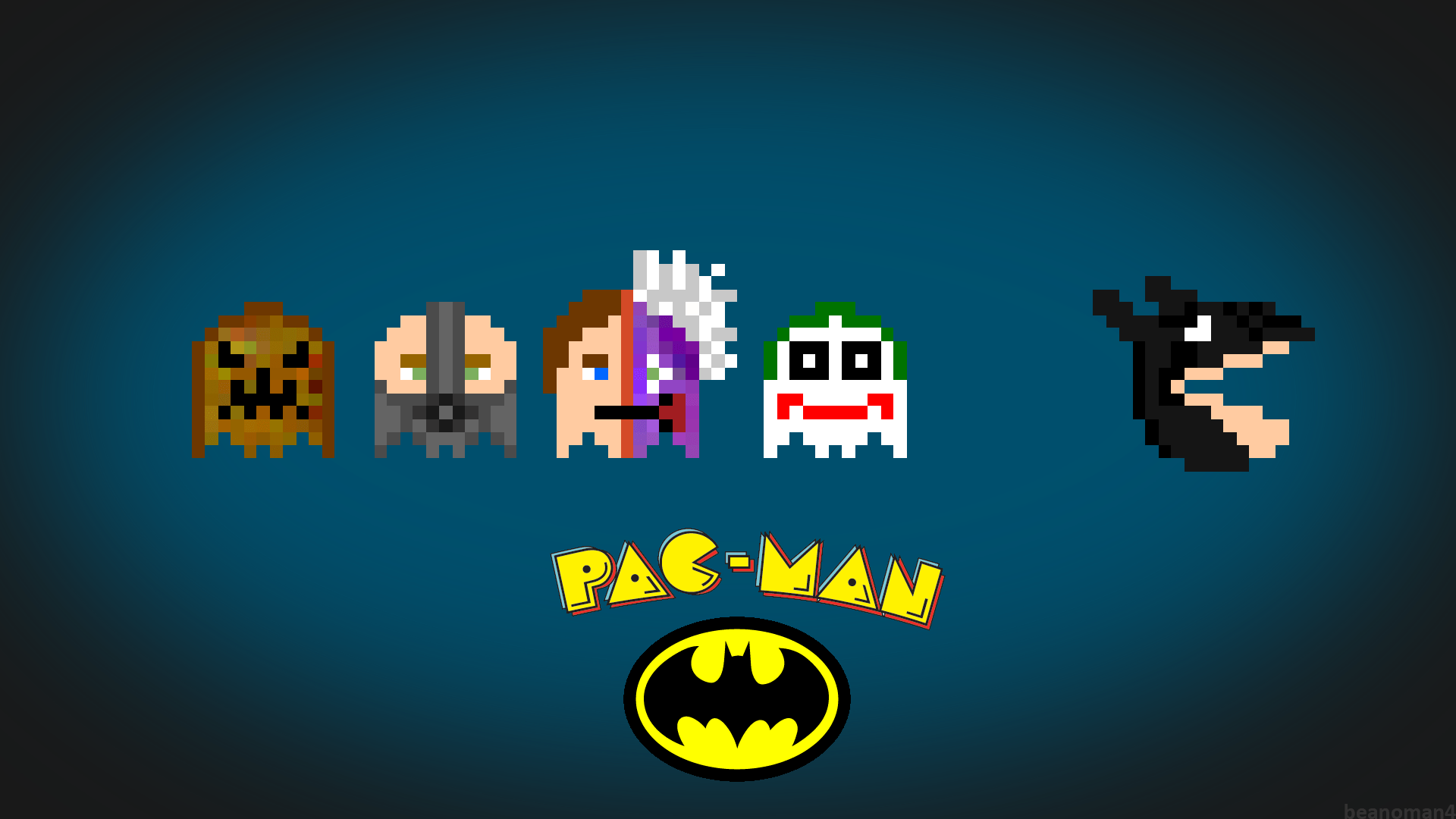 1920x1080 Pacman Wallpaper