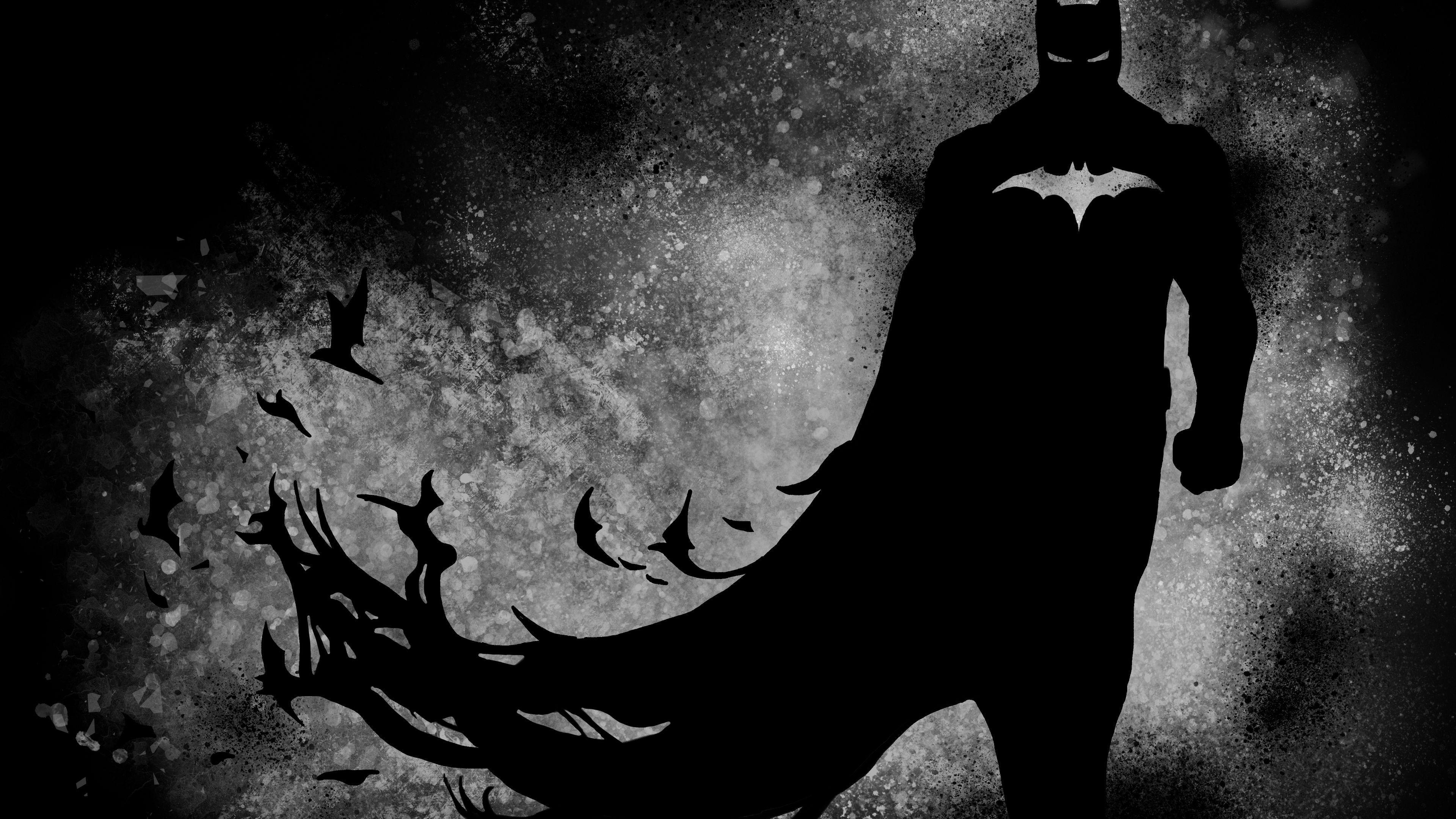3840x2160 Batman Dark Wallpaper 4k