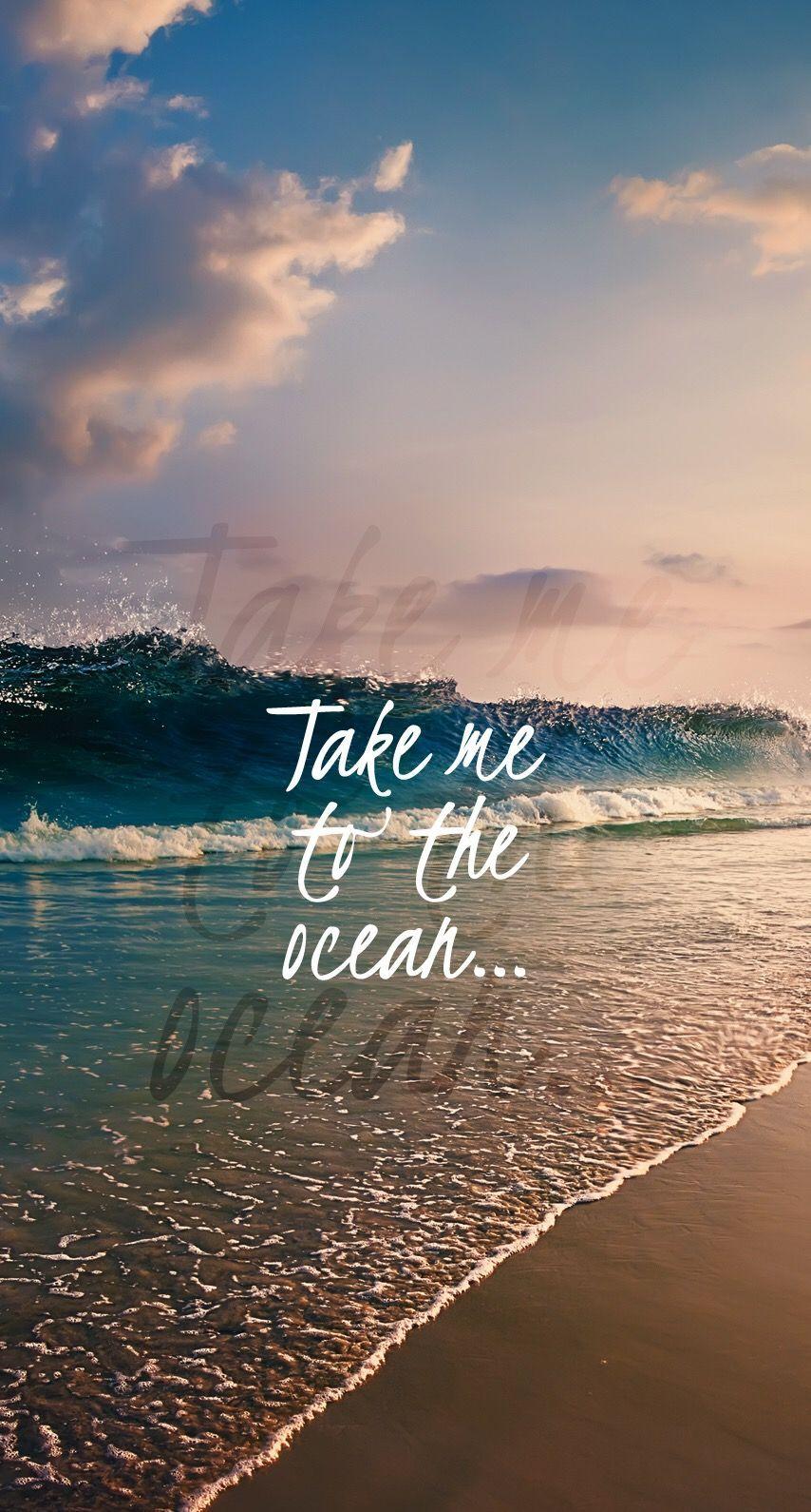 854x1590 iPhone wallpaper. Beach quotes, Wallpaper quotes, Ocean waves