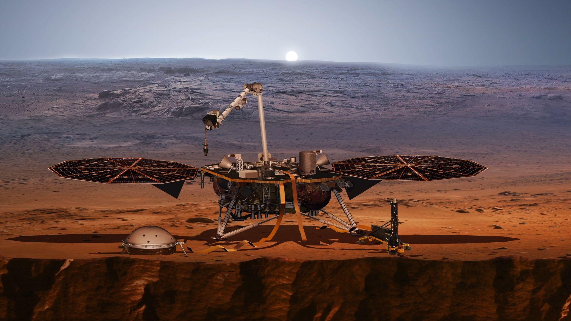 1920x1080 NASA records temblors, indicating Mars is seismically active