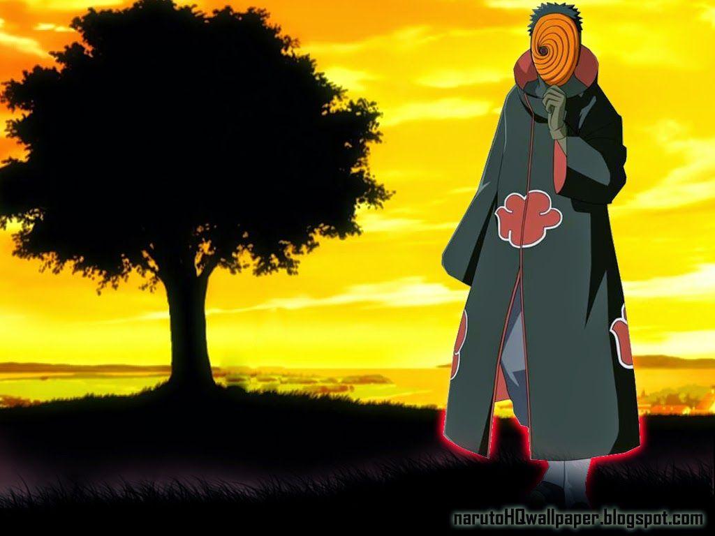 1024x768 Naruto Shippuden Wallpaper: Tobi : Akatsuki Organization Wallpaper