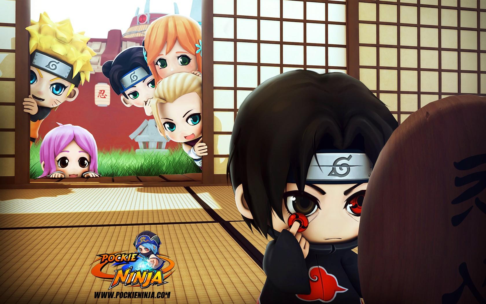 1680x1050 Naruto Chibi Wallpaper (1680x1050 px)