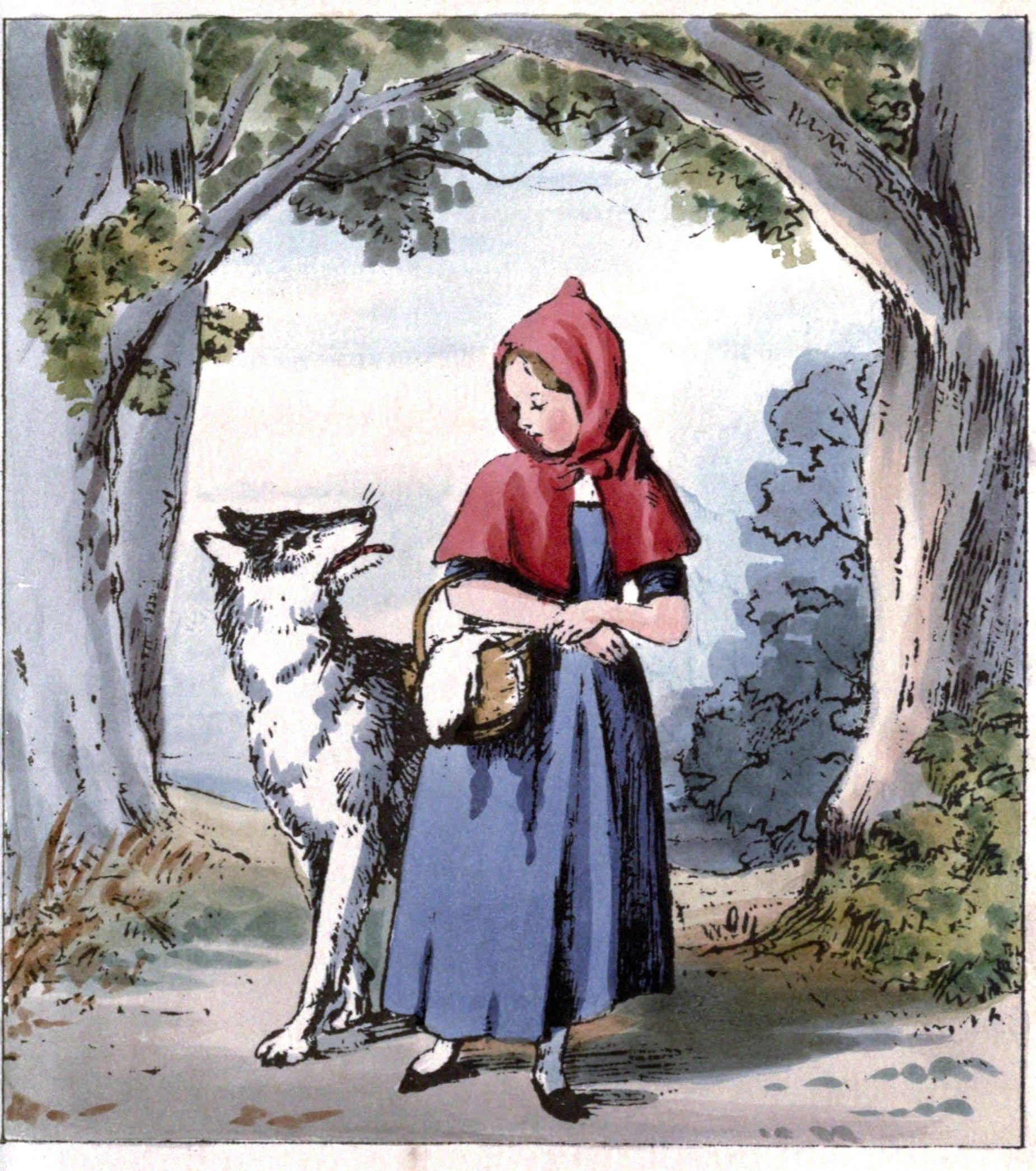 1850x2092 Did The Big Bad Wolf 'LOVE' Little Red Riding Hood?. by David Hawkins. P.S. I Love You