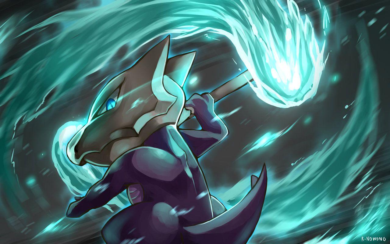 1280x800 Marowak Wallpaper. Marowak Wallpaper, Cubone Marowak Wallpaper and Alolan Marowak Wallpaper