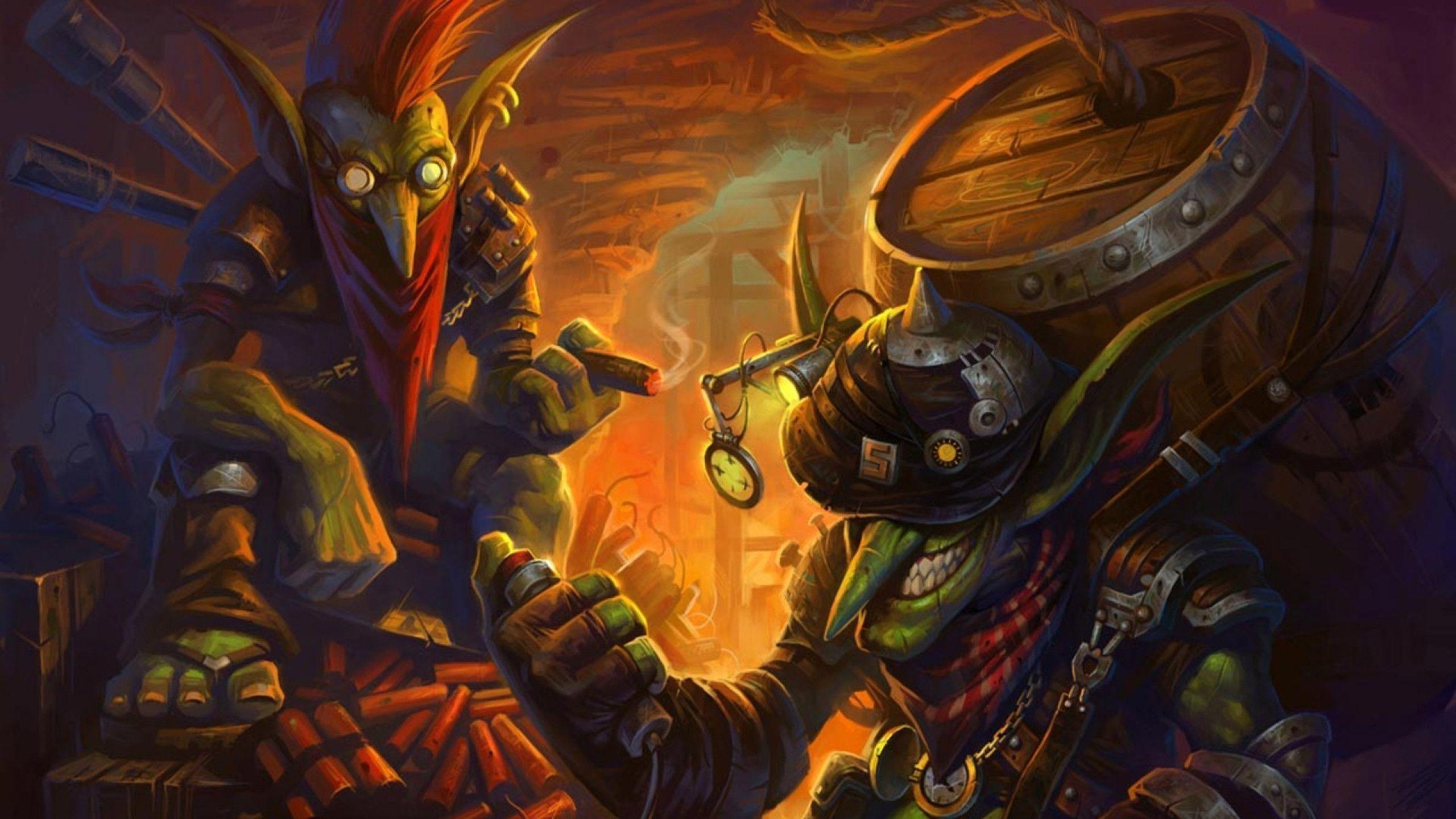 2560x1440 Goblin Wow Wallpaper. Goblin, World of warcraft, Character art