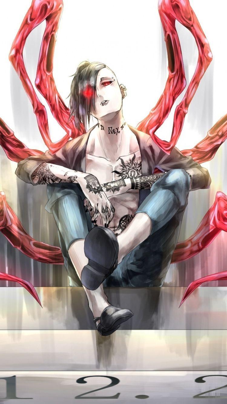 750x1334 Tatto, anime, Uta, Tokyo Ghoul, 750x1334 wallpaper. Tokyo ghoul wallpaper, Tokyo ghoul, Anime