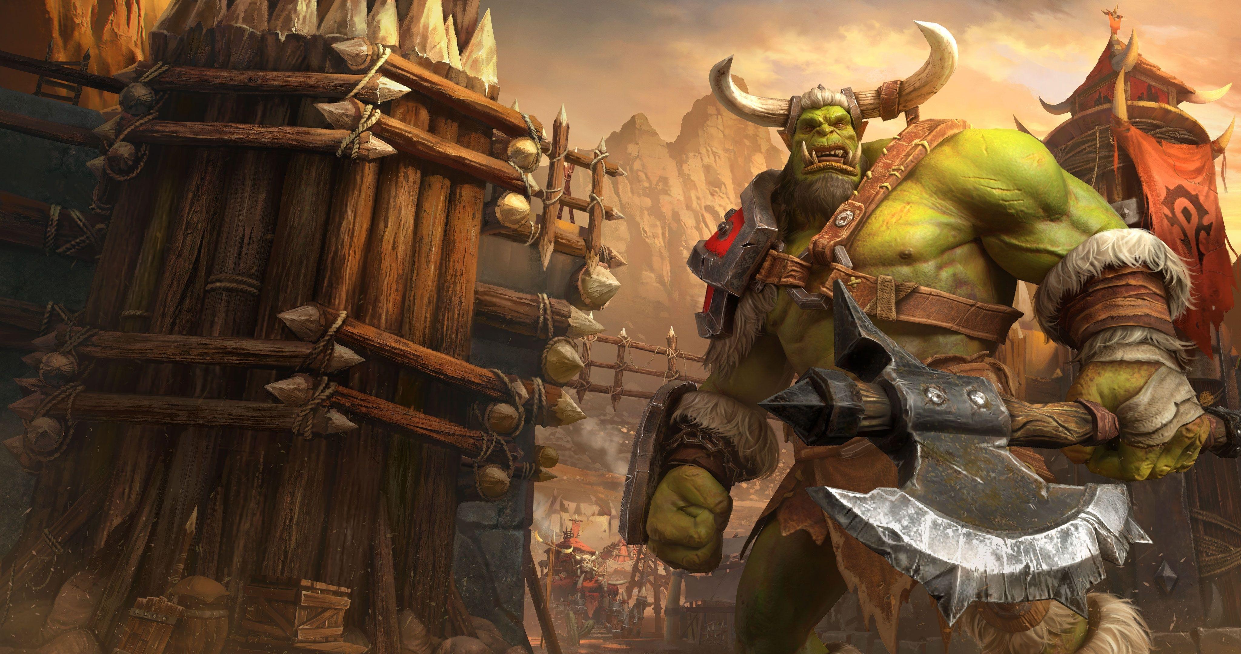 4096x2160 Warcraft III Reforged Story Campaign Background