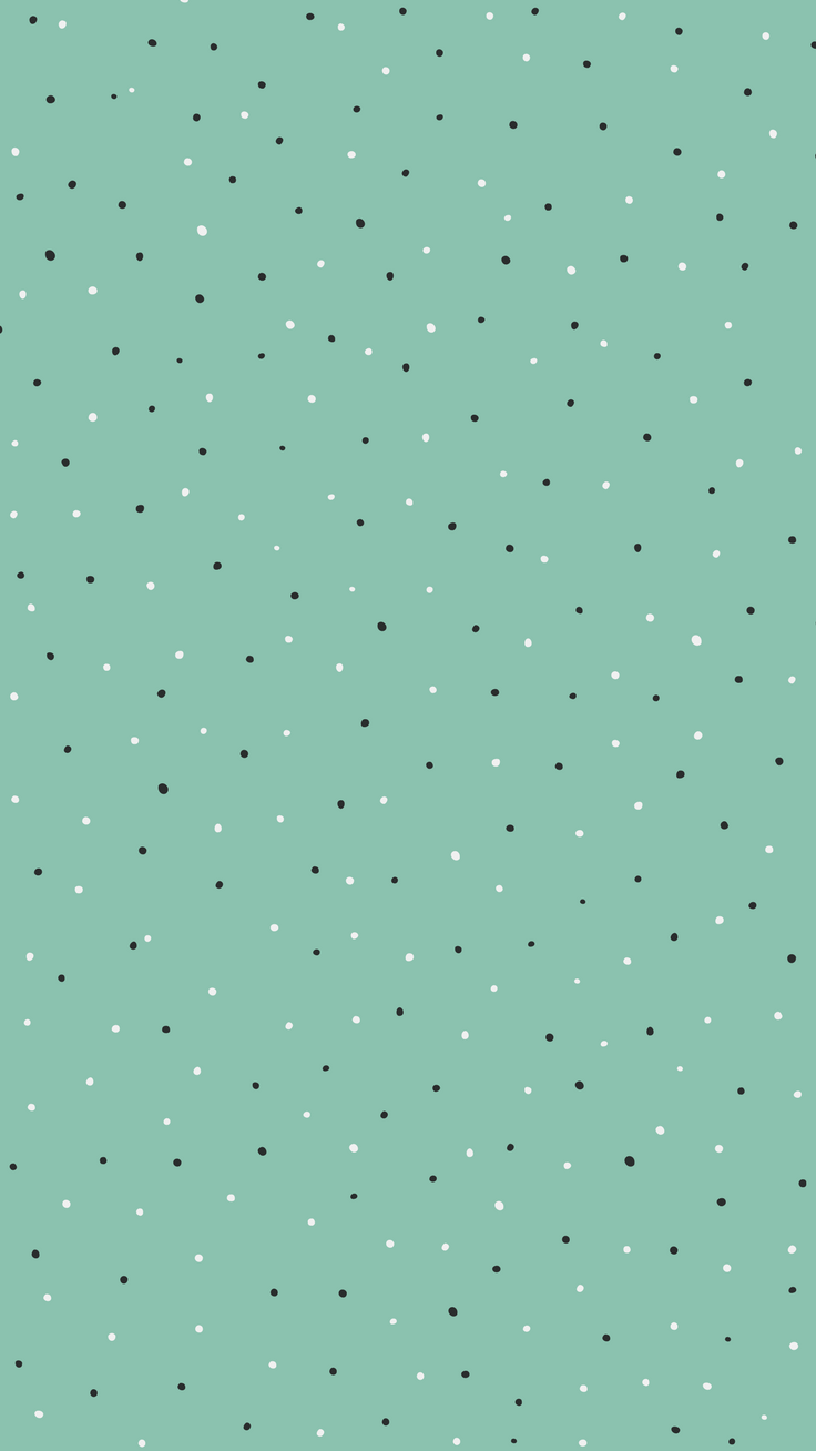 736x1308 Colorful Polka Dot iPhone Wallpaper