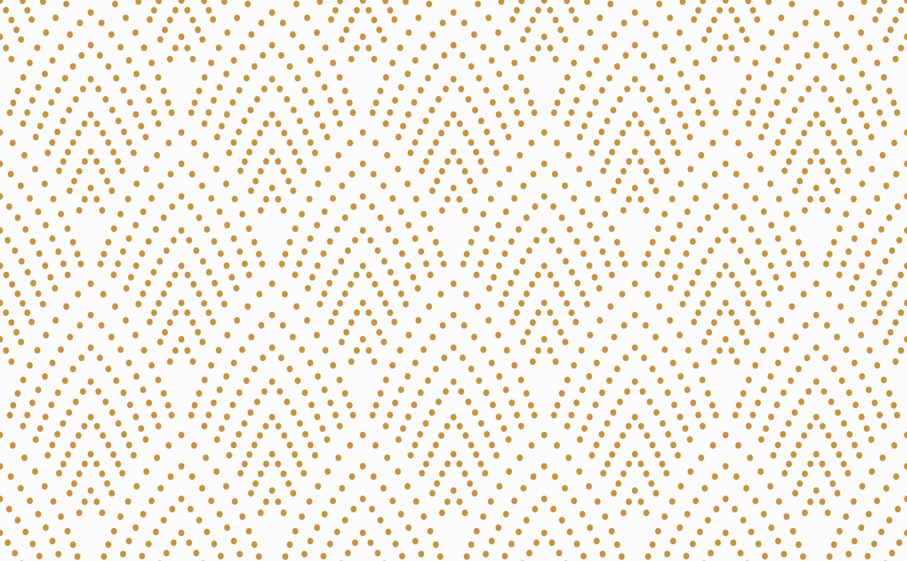3028x1872 Art Deco Gold Dot Arches Wallpaper for Walls