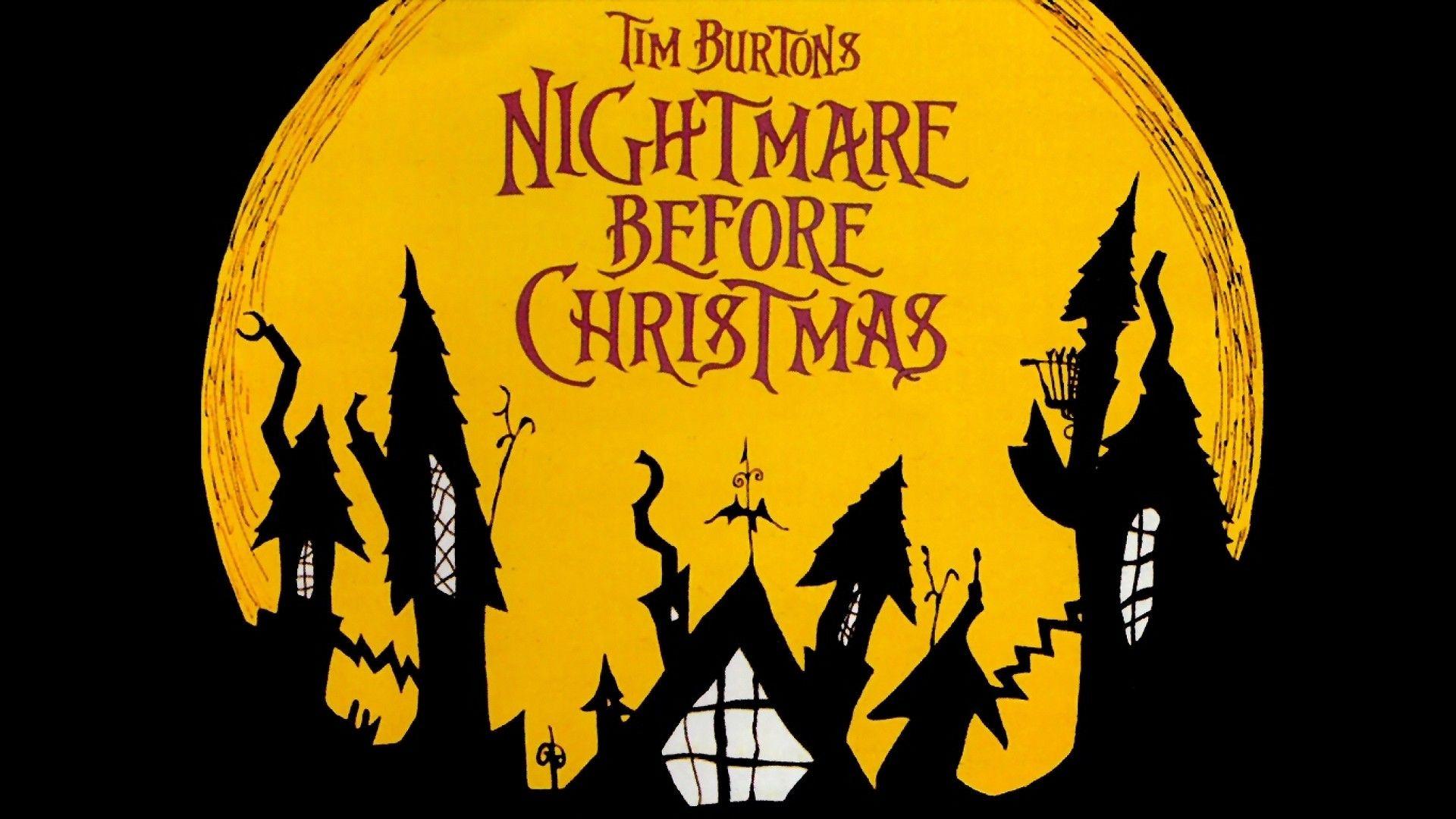 1920x1080 The Nightmare Before Christmas Wallpaper. Christmas Wallpaper, Beautiful Christmas Wallpaper and Awesome Christmas Wallpaper